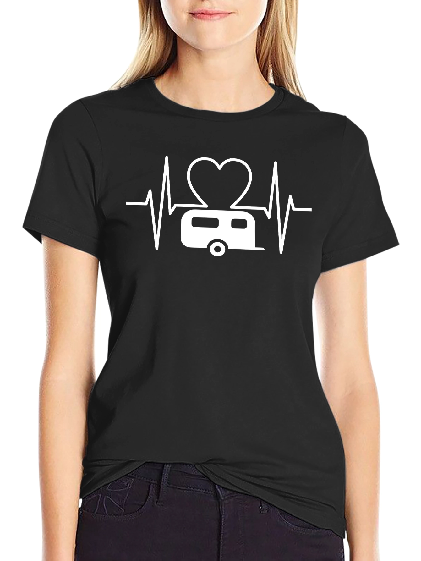 Camper Heartbeat T-Shirt