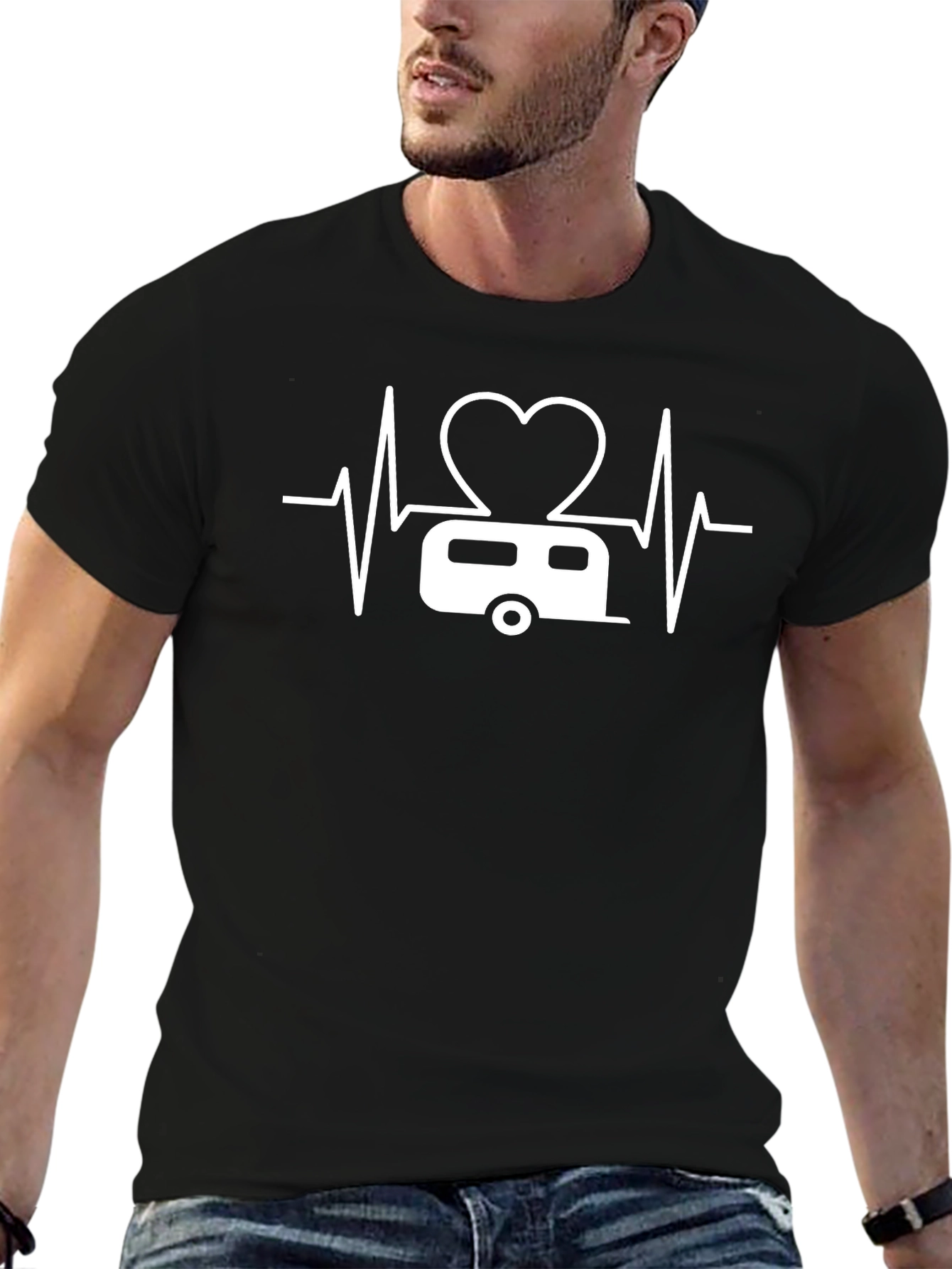 Camper Heartbeat T-Shirt