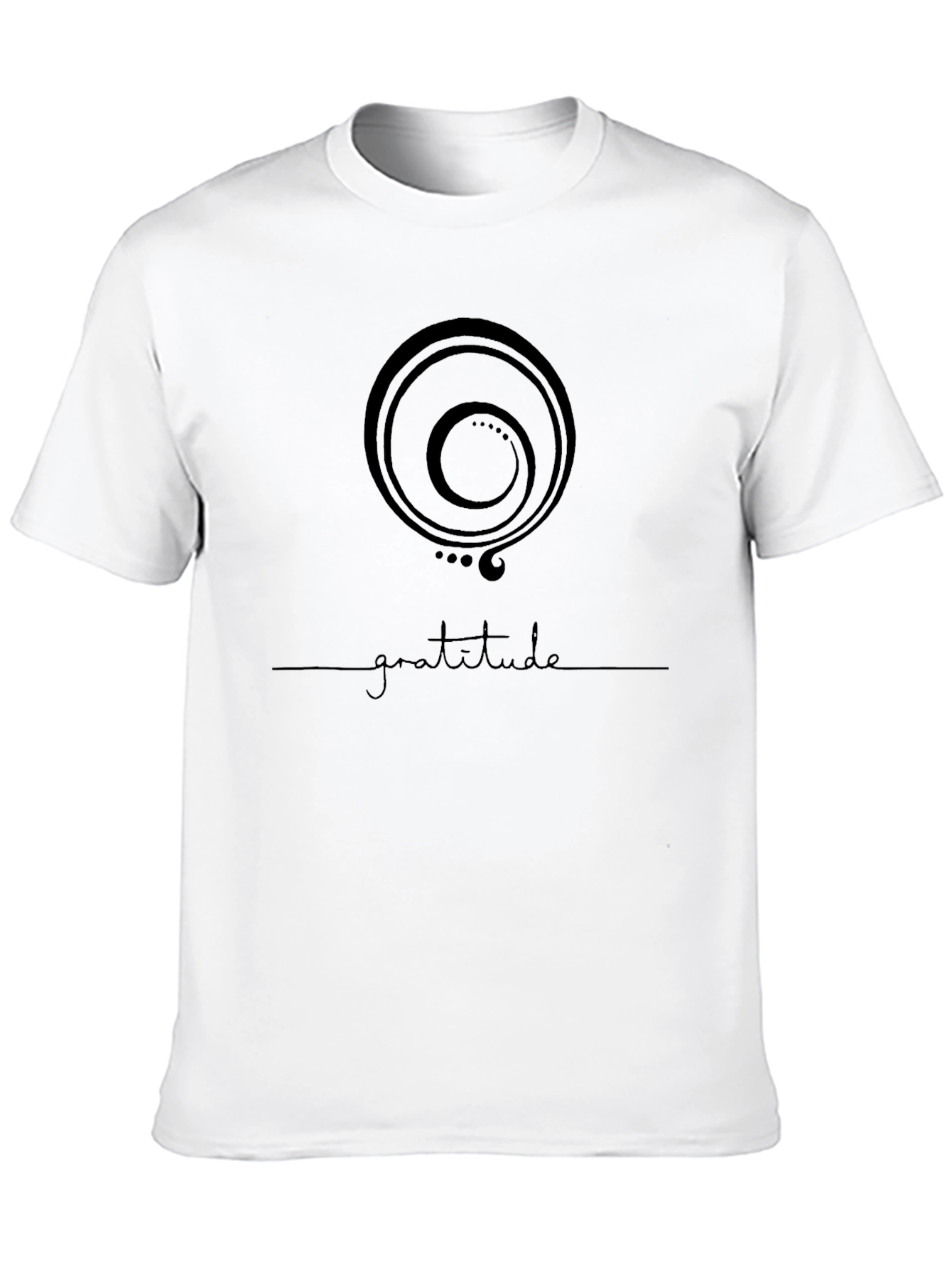 Gratitude Symbol Graphic T-Shirt