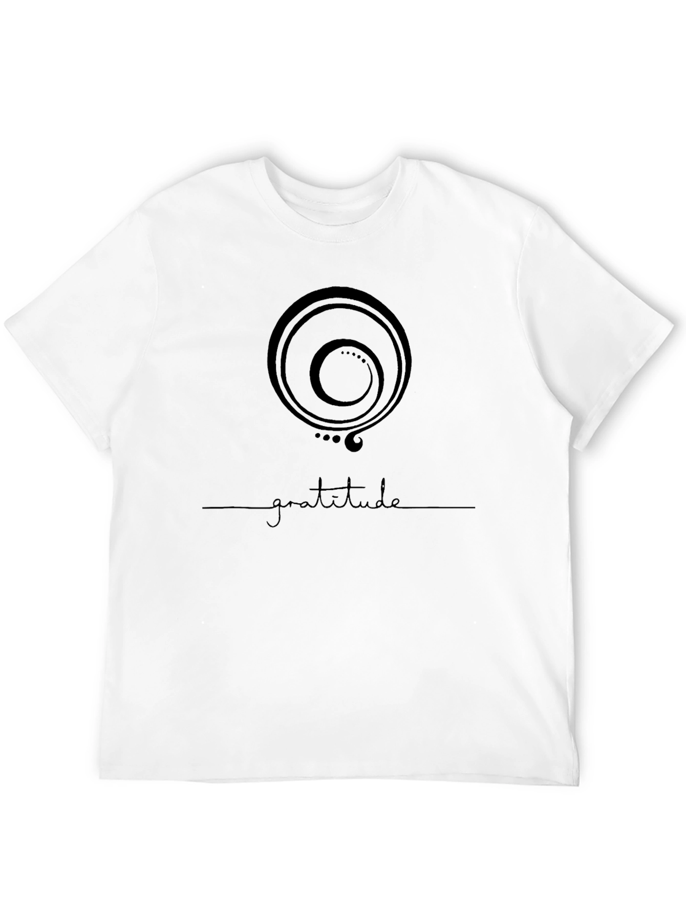 Gratitude Symbol Graphic T-Shirt