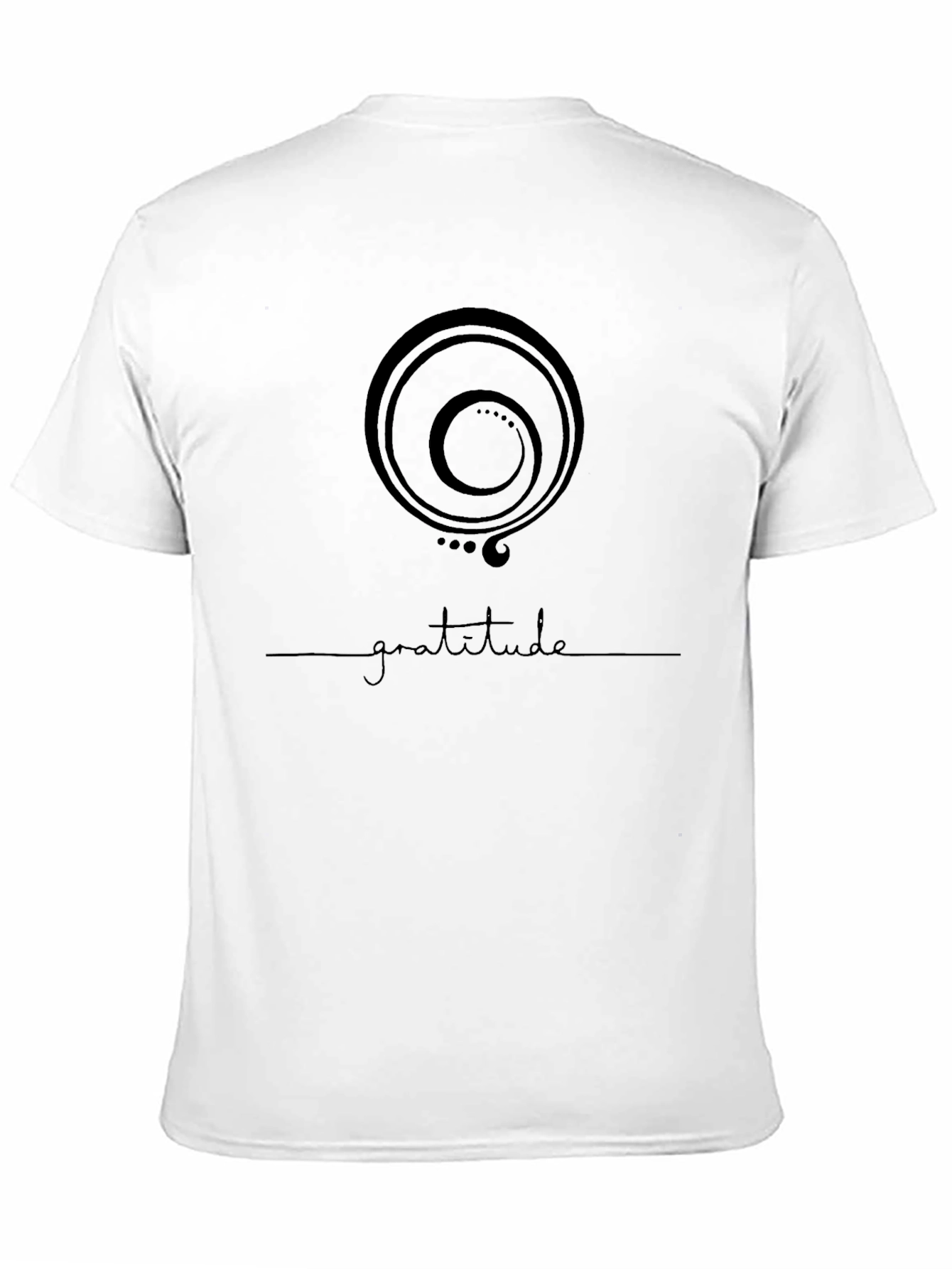 Gratitude Symbol Graphic T-Shirt