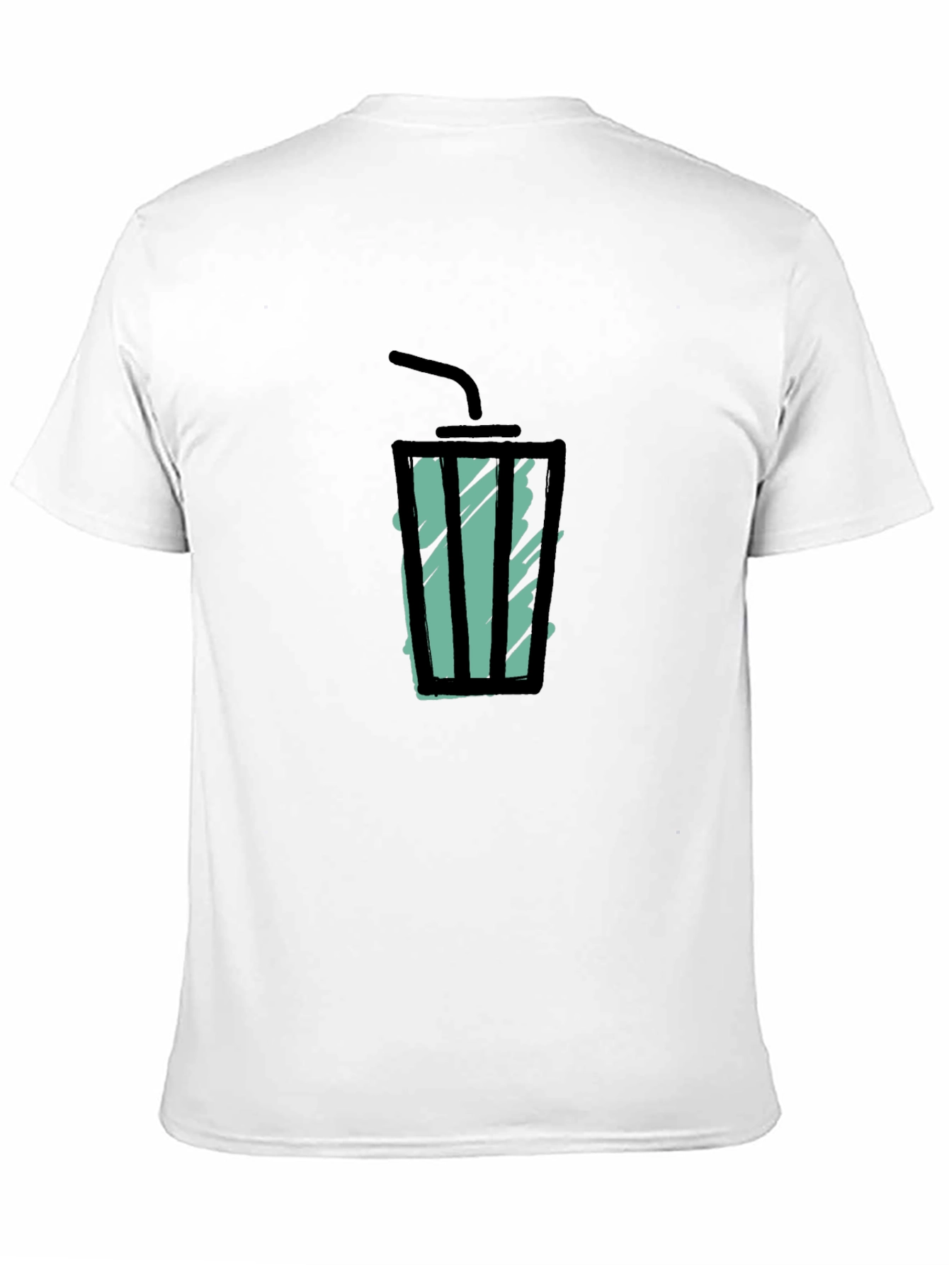 Cool Drink Graphic Tee - Black T-Shirt