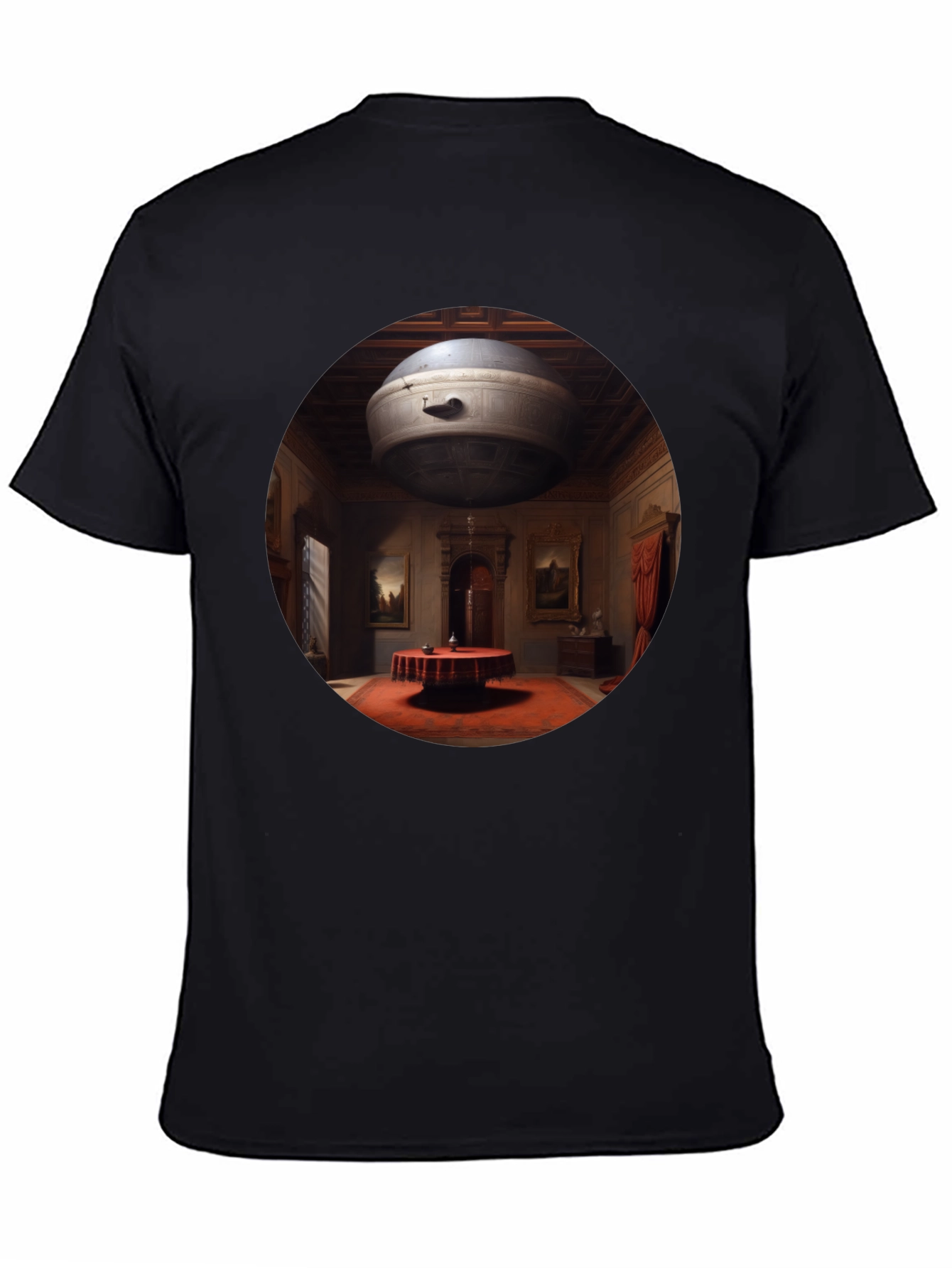 Retro Sci-Fi T-Shirt:  Flying Saucer Design