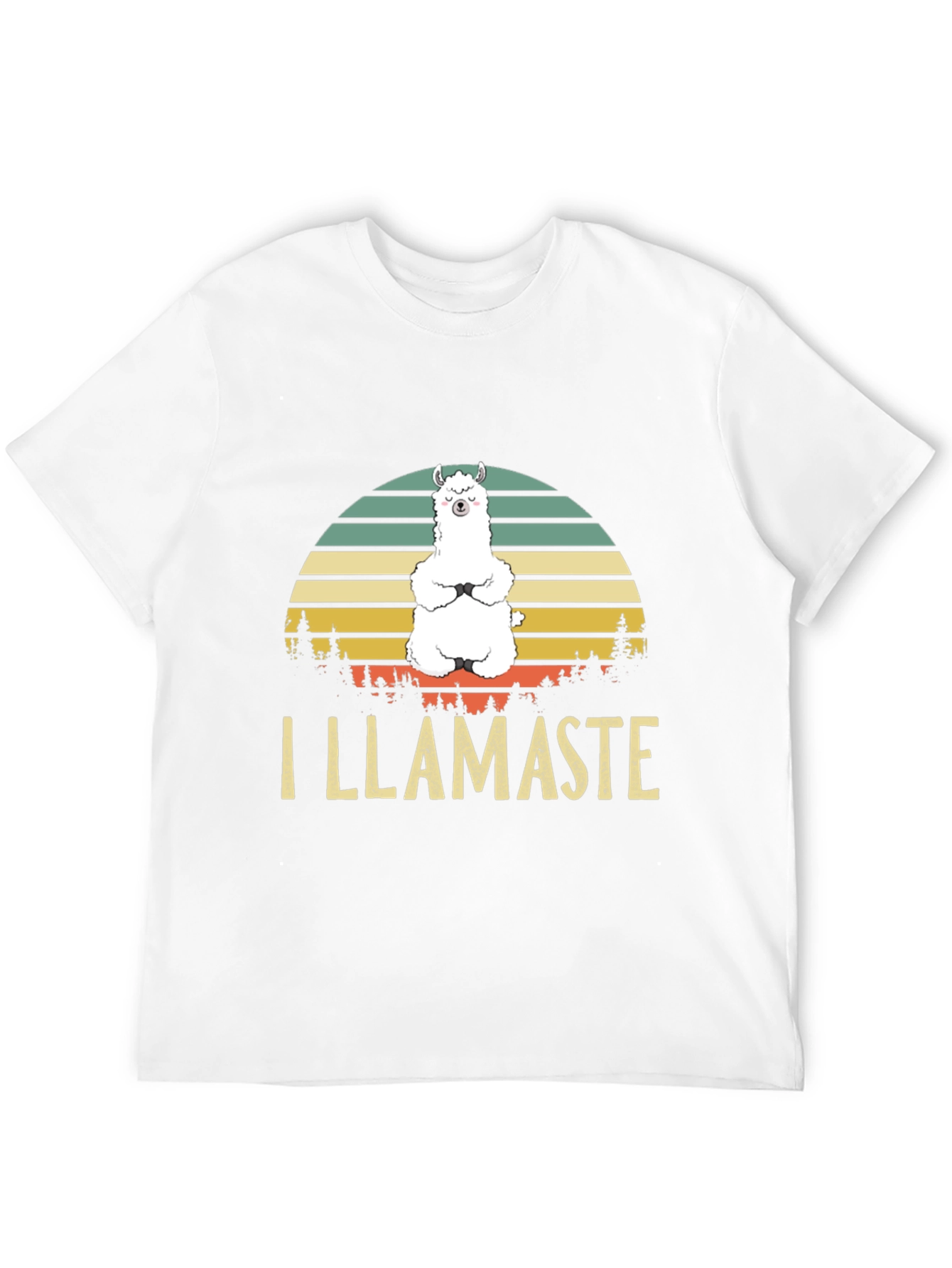 I Llamaste Mens Graphic Tee - Yoga Llama T-Shirt