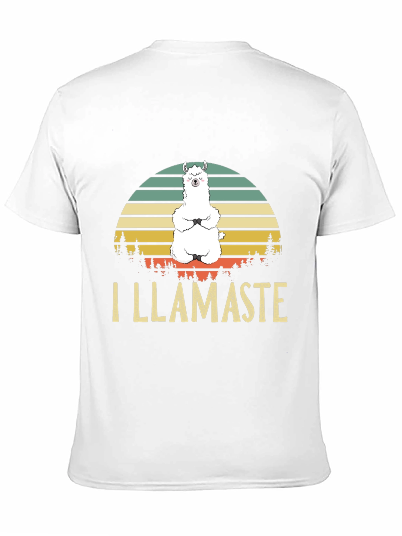 I Llamaste Mens Graphic Tee - Yoga Llama T-Shirt