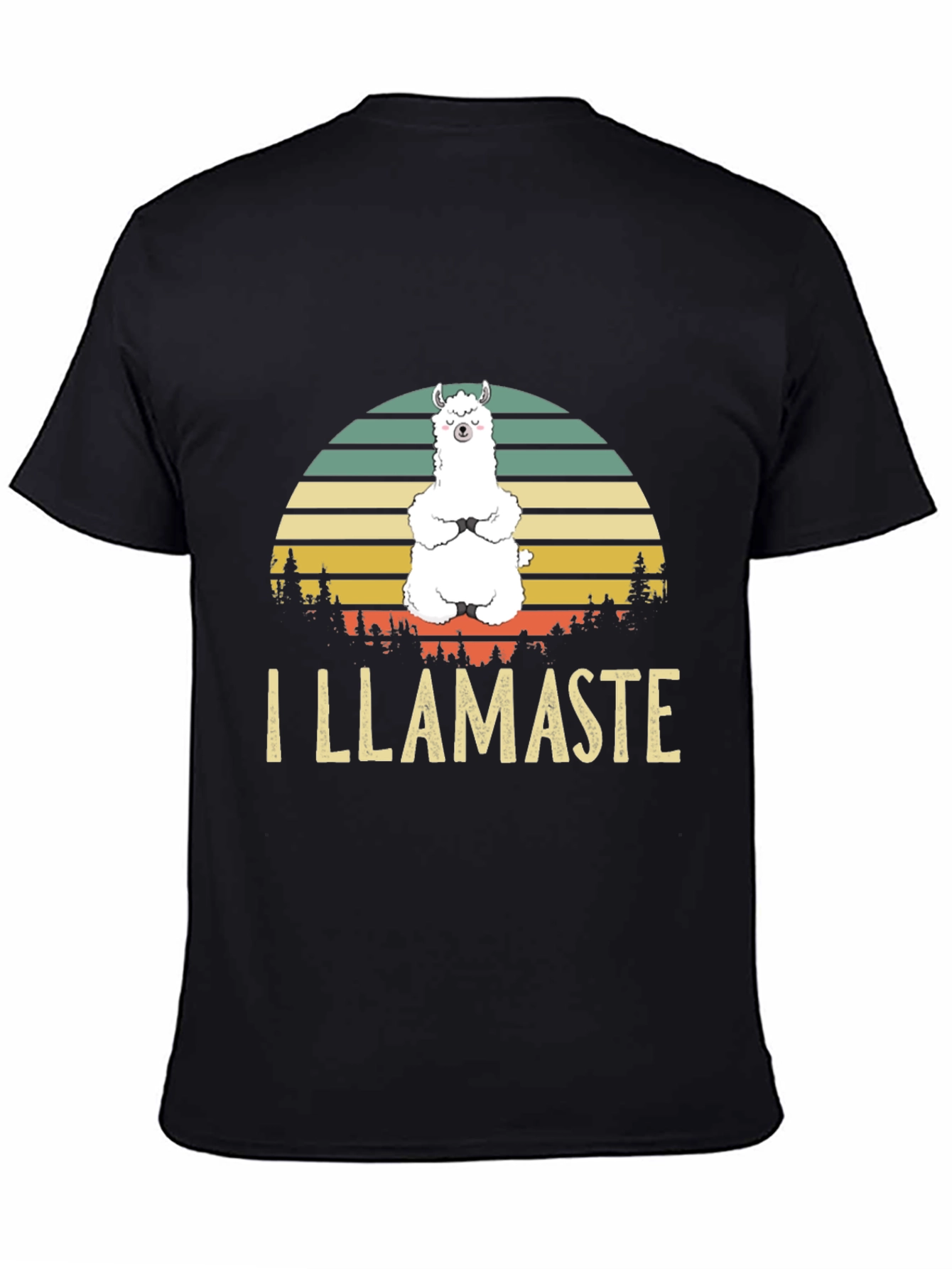 I Llamaste Mens Graphic Tee - Yoga Llama T-Shirt
