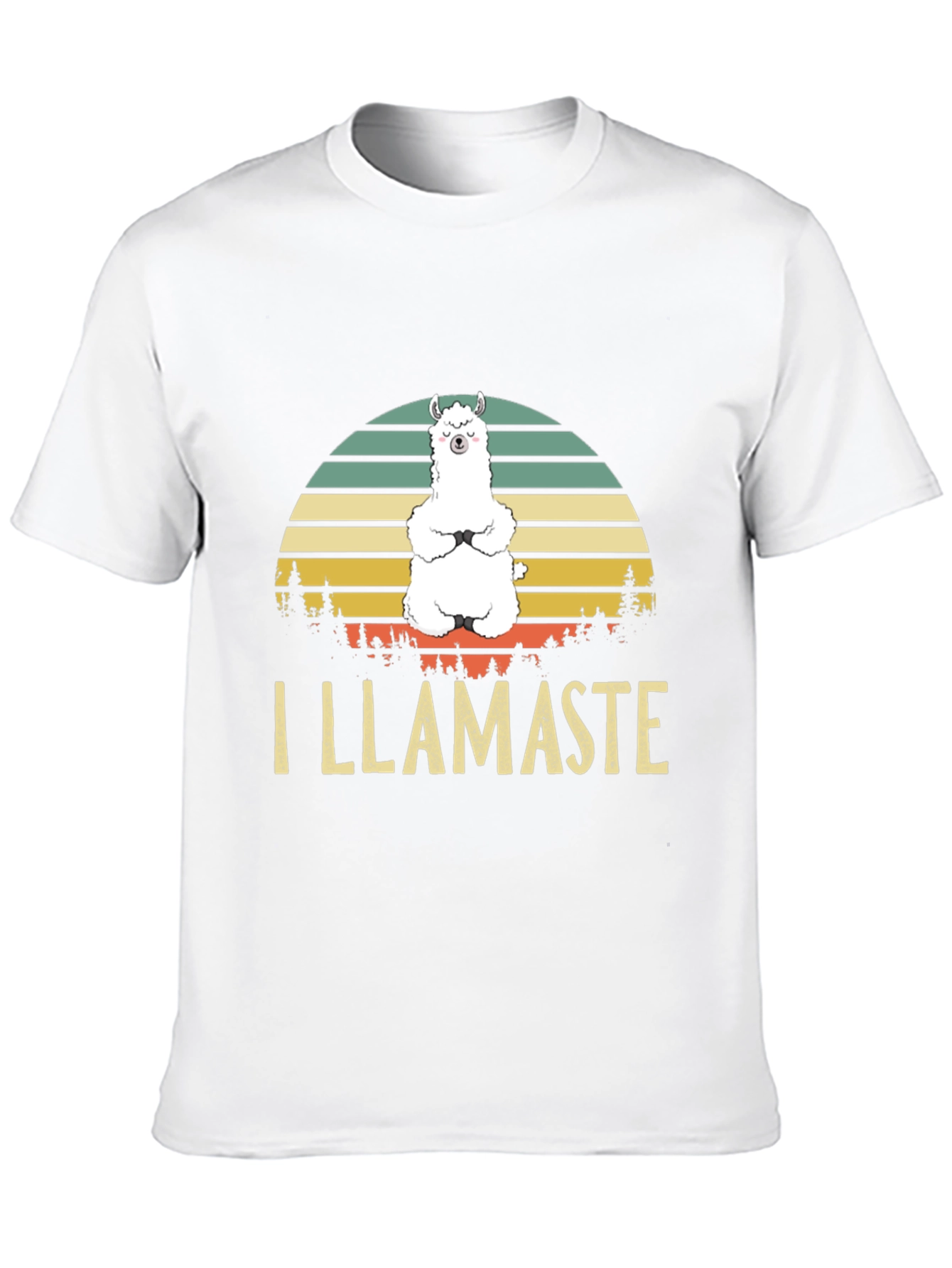 I Llamaste Mens Graphic Tee - Yoga Llama T-Shirt