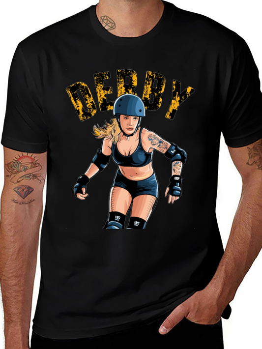 Derby Girl Graphic T-Shirt - Roller Derby Apparel