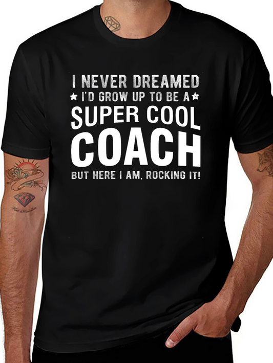 Super Cool Coach Graphic Tee