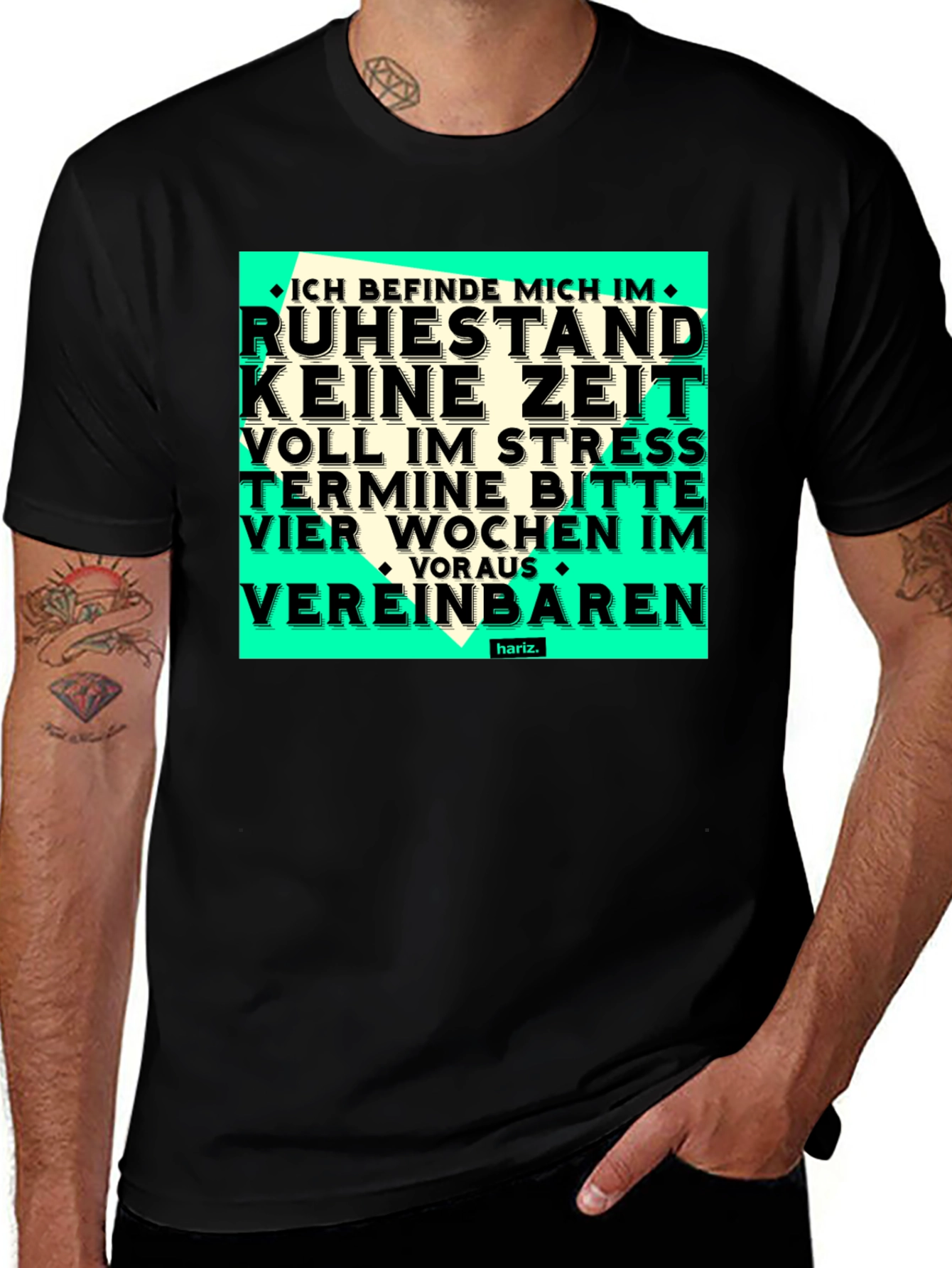 Funny Retirement T-Shirt - Ruhestand Keine Zeit