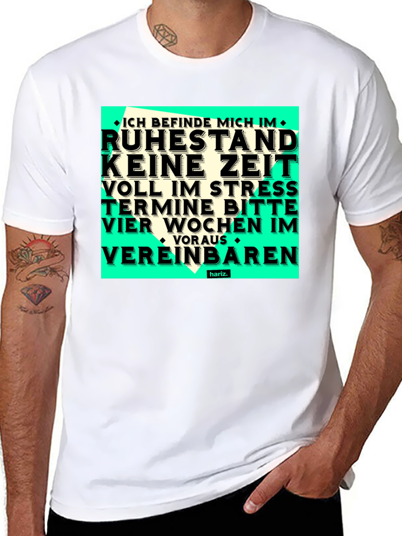 Funny Retirement T-Shirt - Ruhestand Keine Zeit