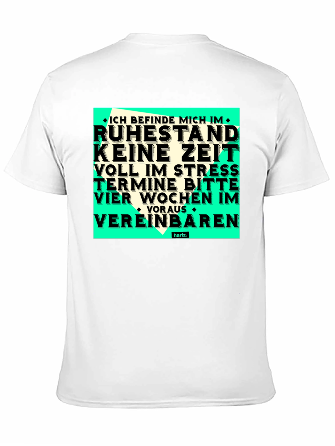 Funny Retirement T-Shirt - Ruhestand Keine Zeit