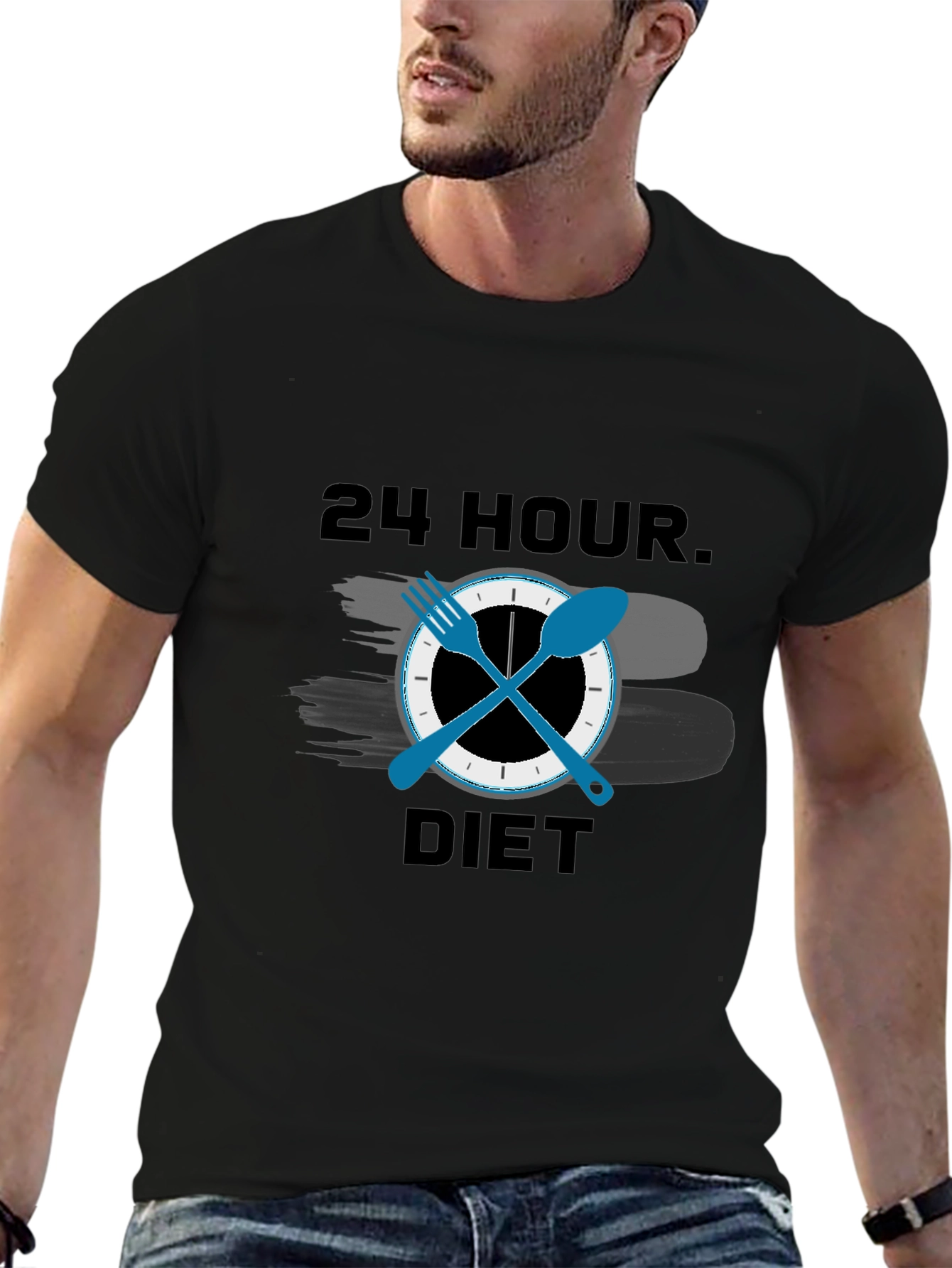 24 Hour Diet T-Shirt: Stylish Comfortable Fit
