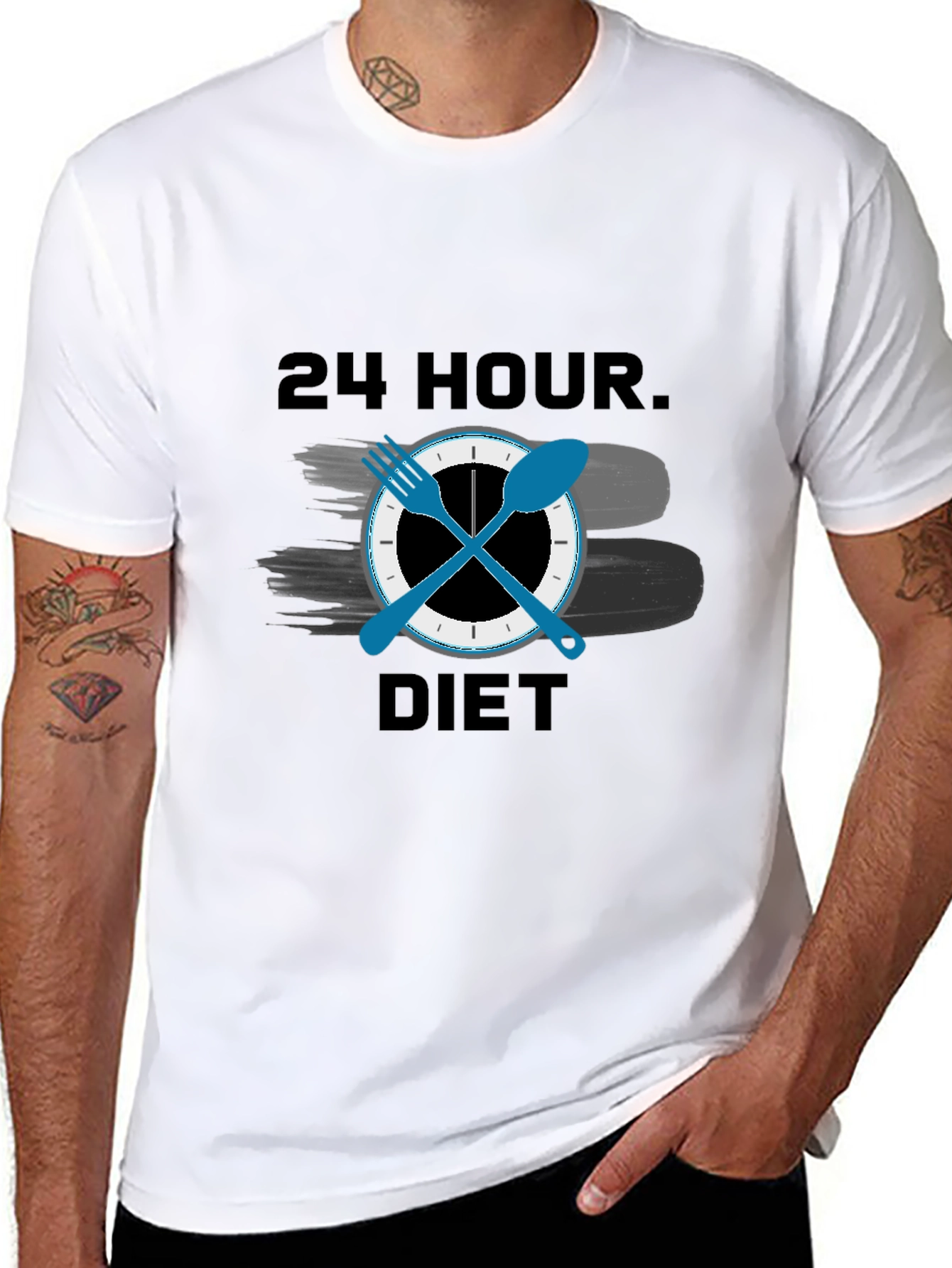 24 Hour Diet T-Shirt: Stylish Comfortable Fit