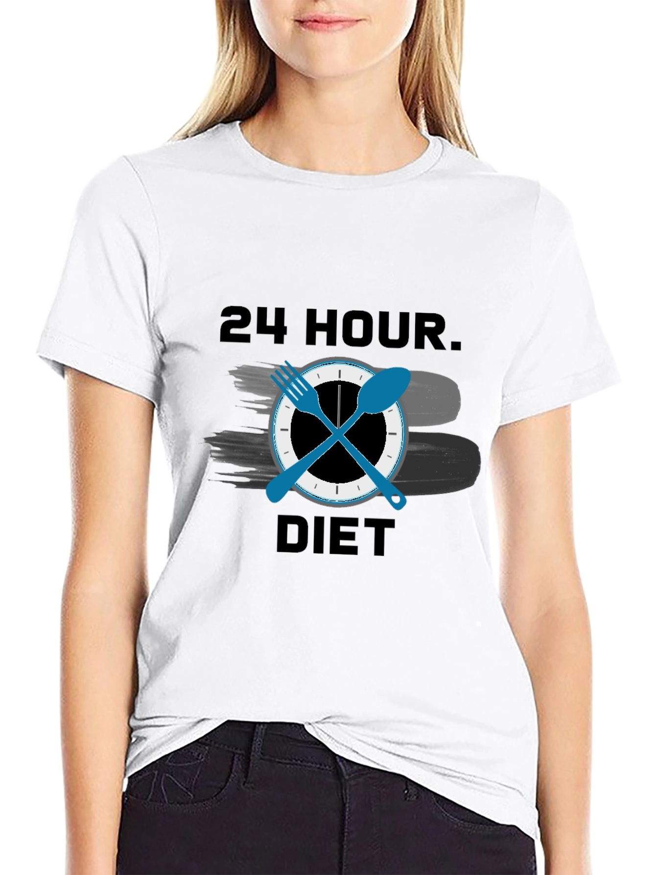 24 Hour Diet T-Shirt: Stylish Comfortable Fit