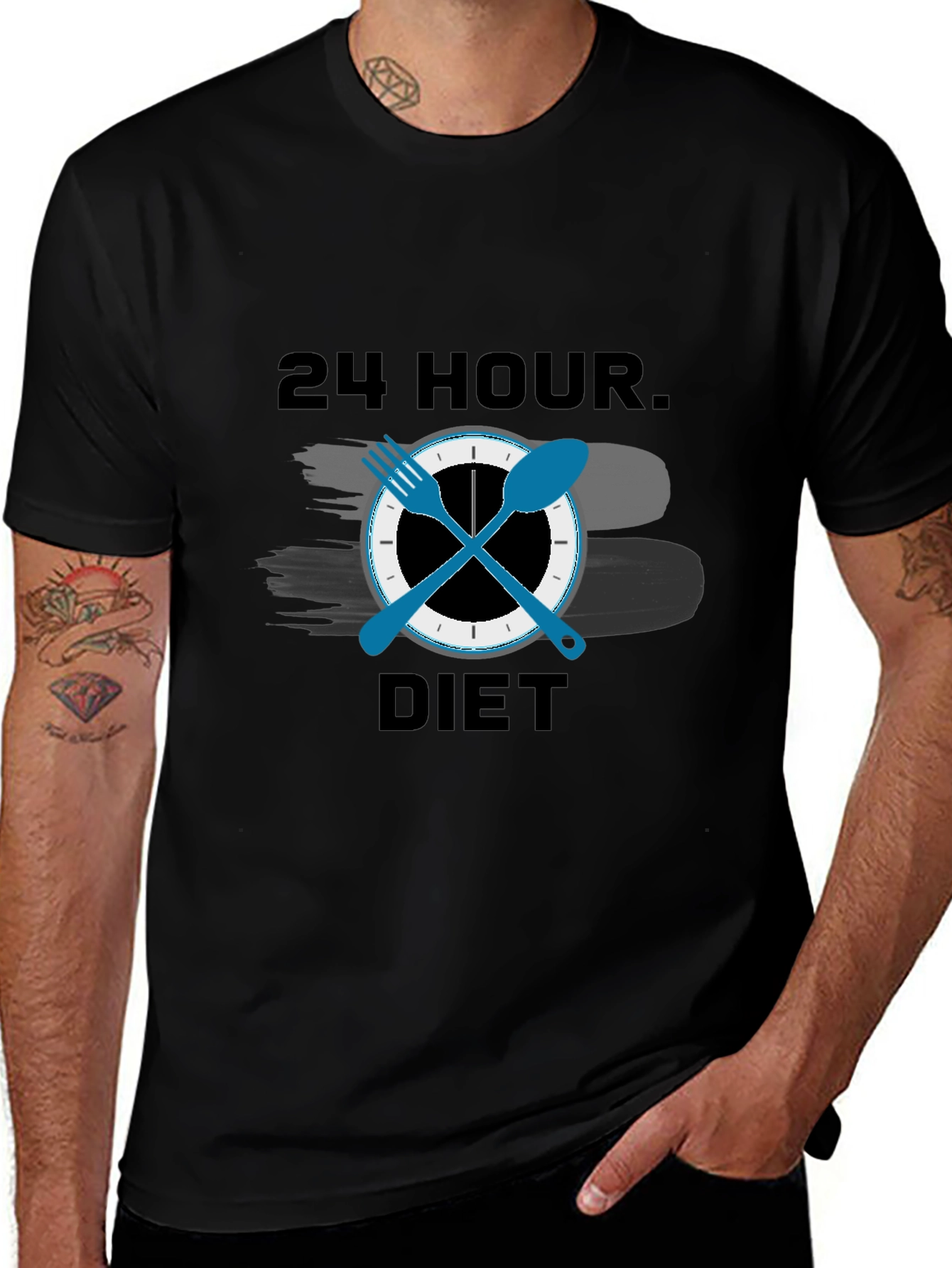 24 Hour Diet T-Shirt: Stylish Comfortable Fit
