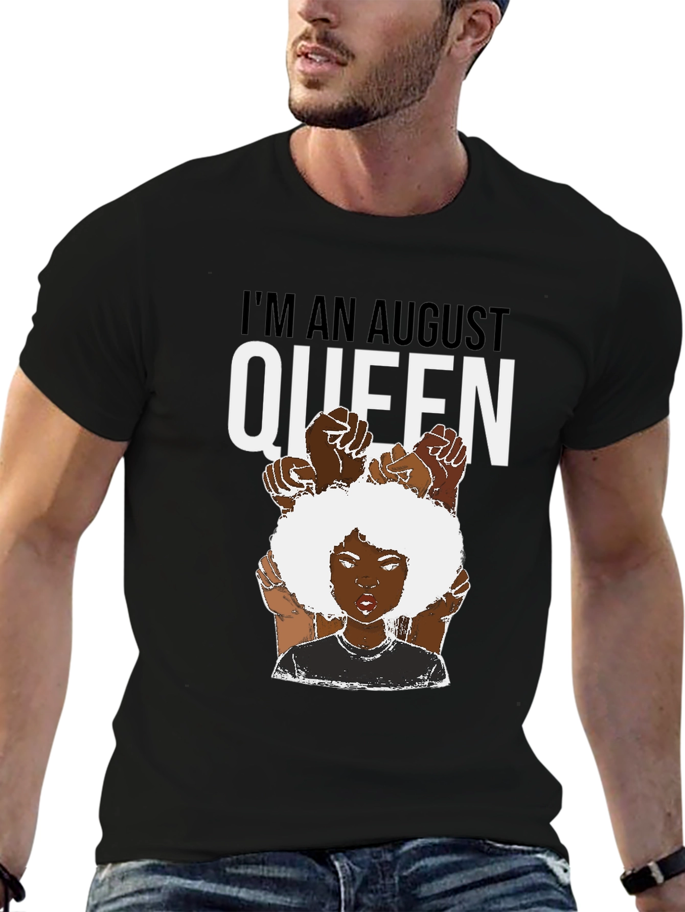 August Queen Graphic T-Shirt