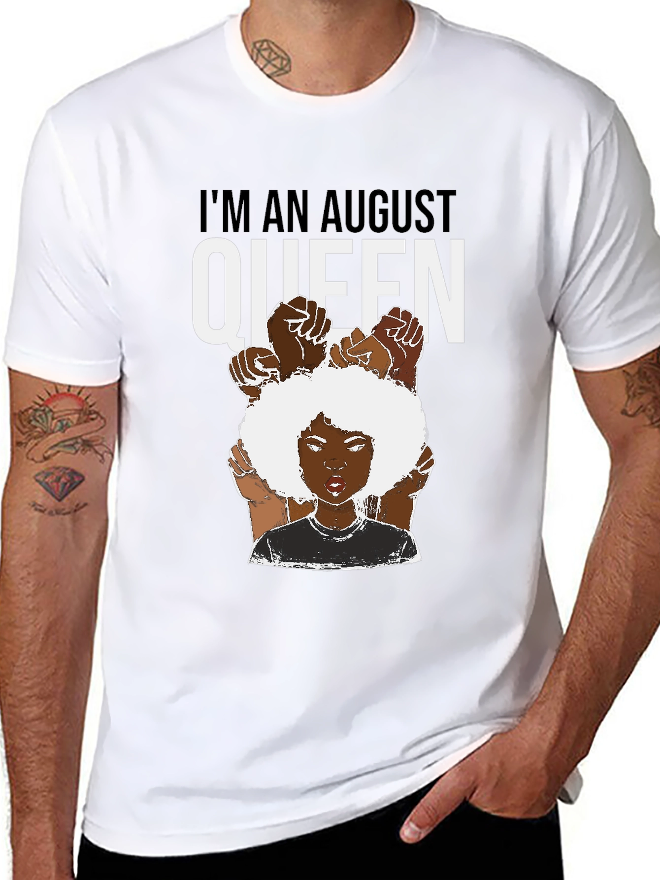 August Queen Graphic T-Shirt