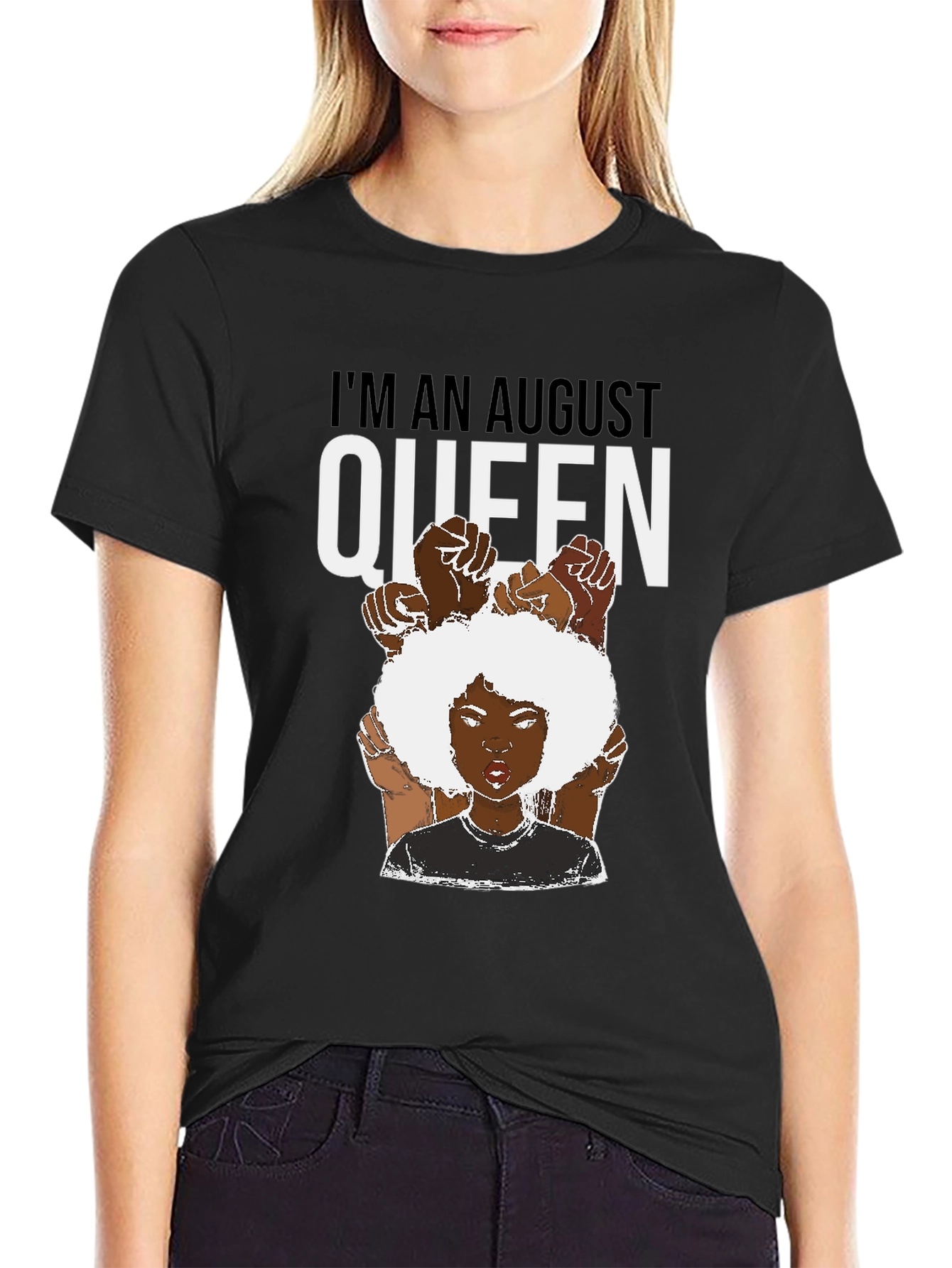 August Queen Graphic T-Shirt