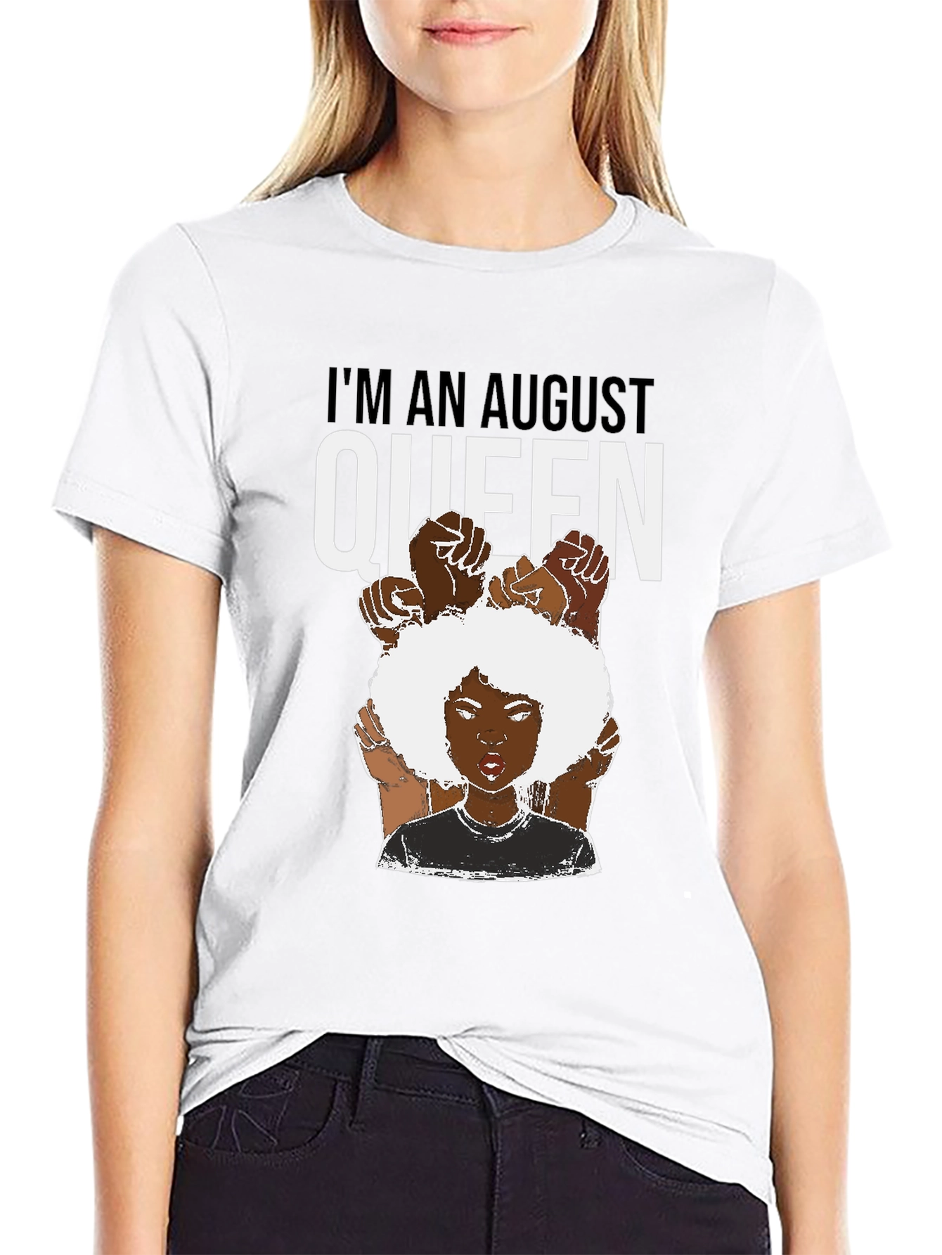 August Queen Graphic T-Shirt