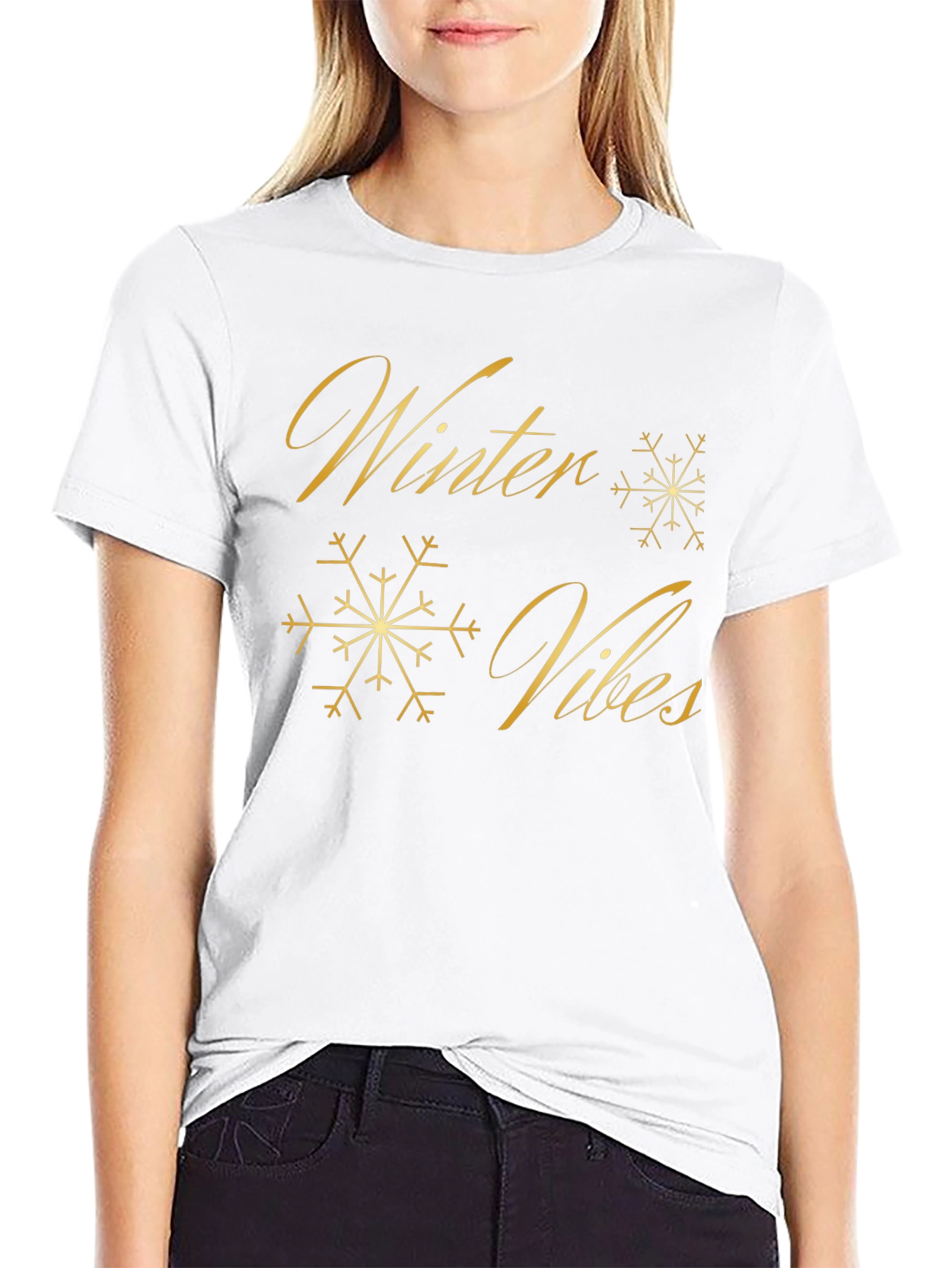 Winter Vibes Graphic T-Shirt