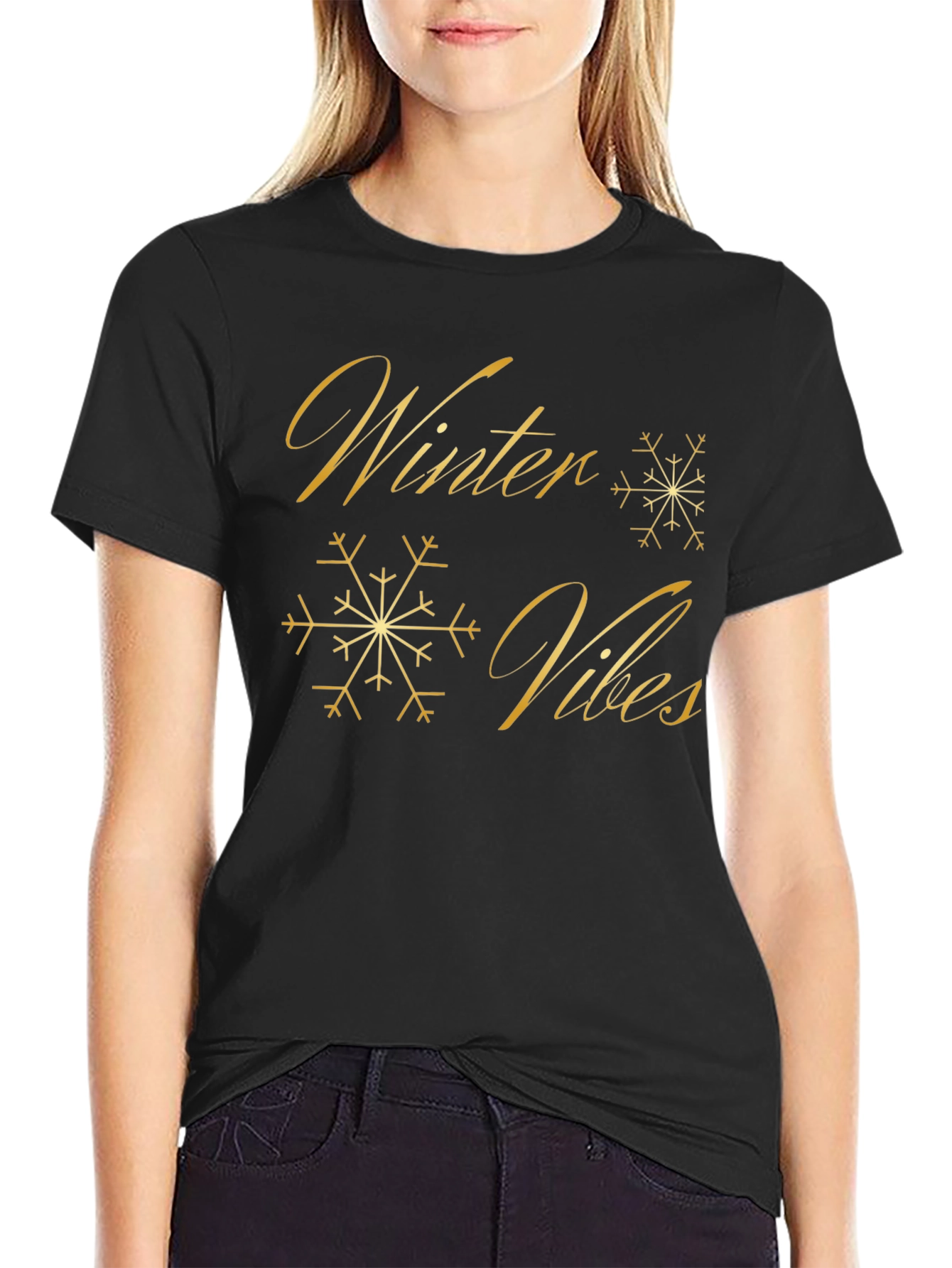 Winter Vibes Graphic T-Shirt