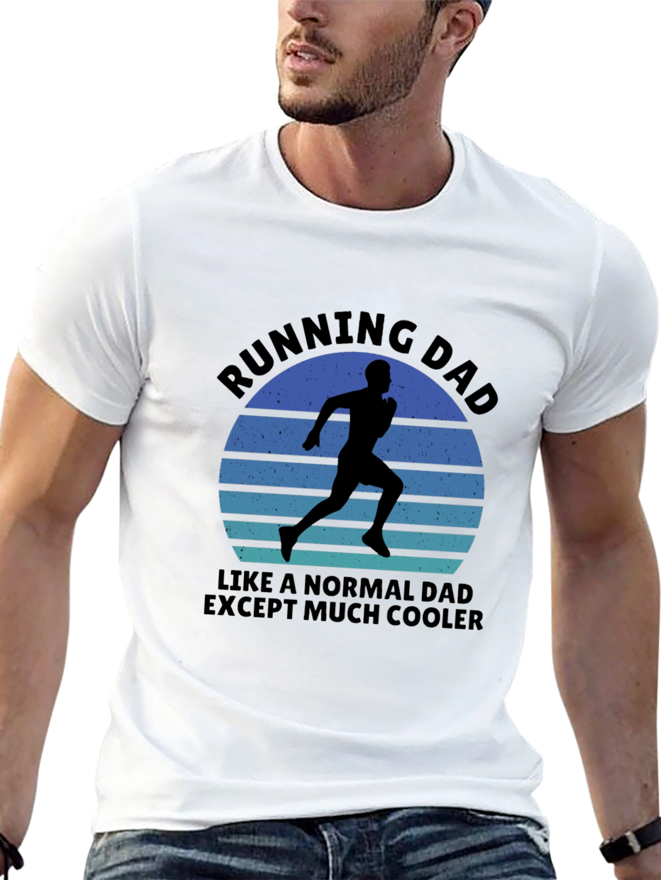 Running Dad T-Shirt - Cool Dad Edition