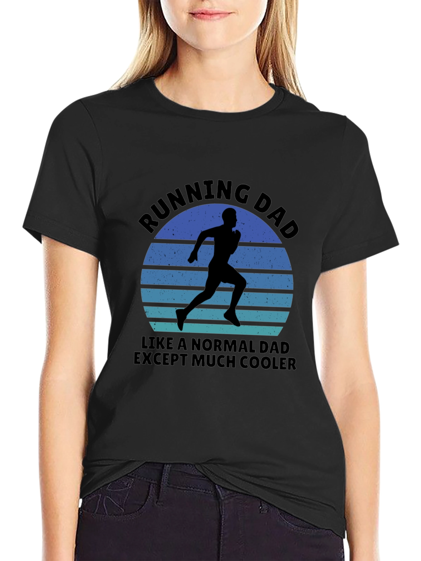Running Dad T-Shirt - Cool Dad Edition
