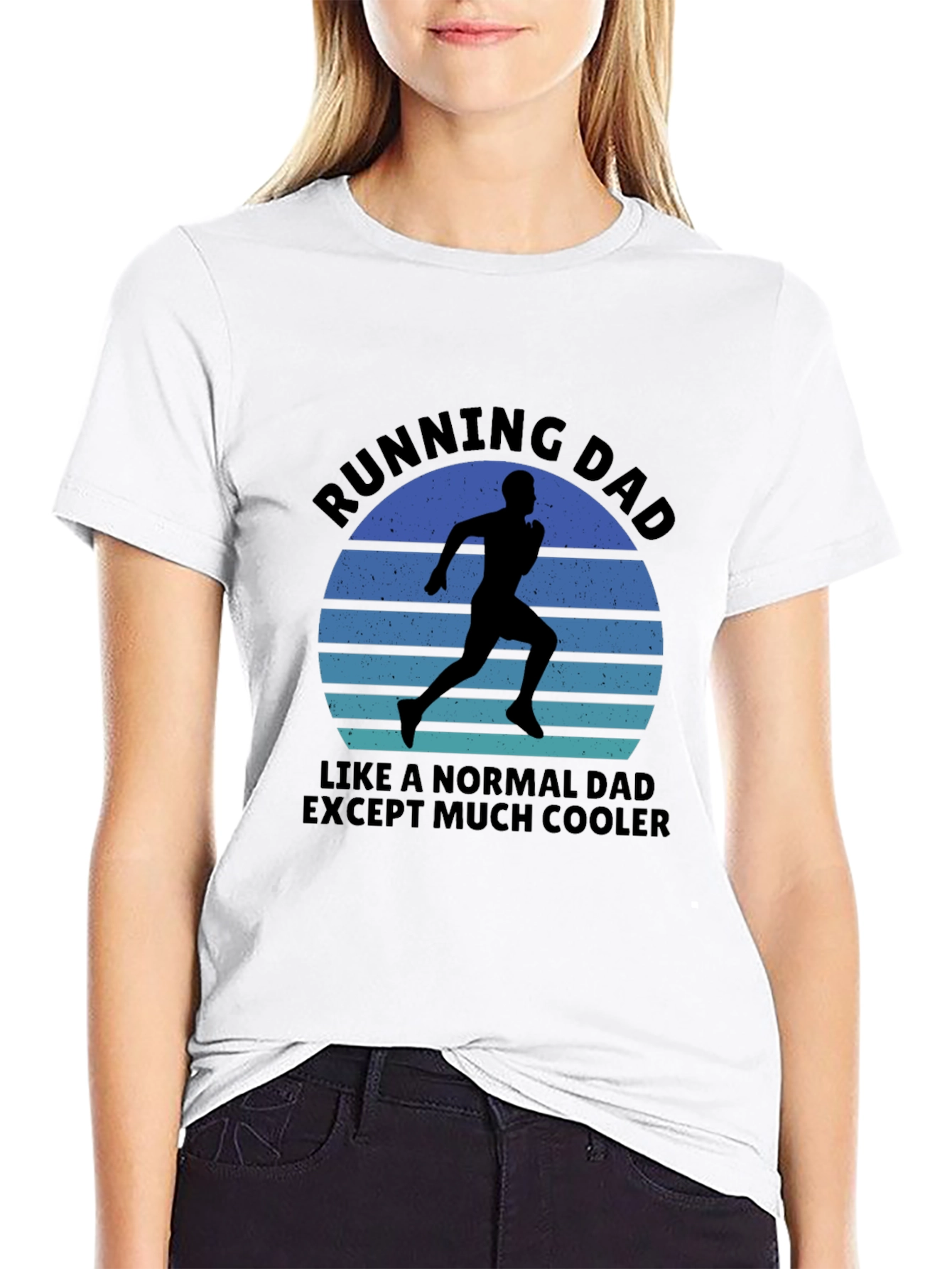 Running Dad T-Shirt - Cool Dad Edition