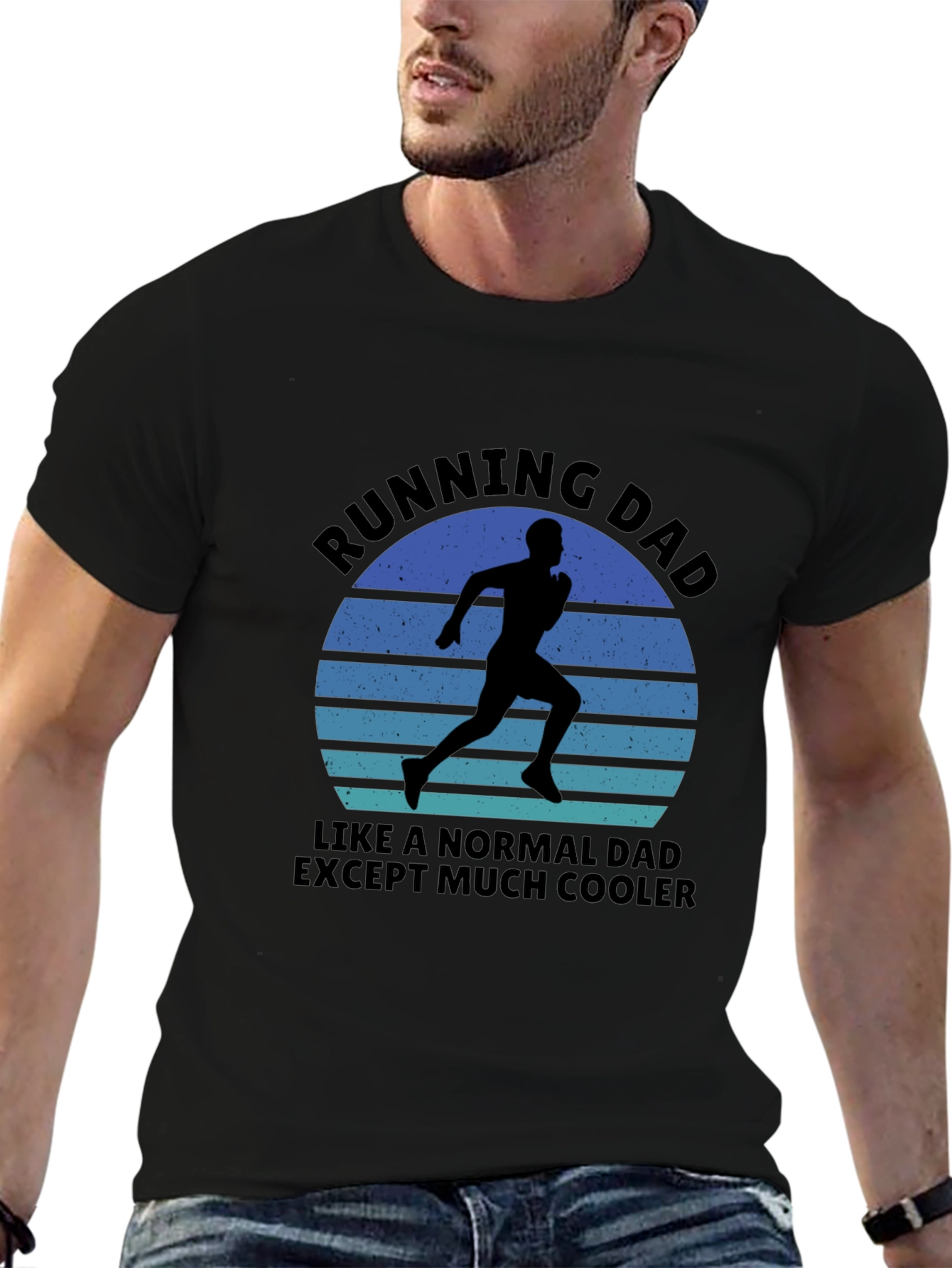 Running Dad T-Shirt - Cool Dad Edition