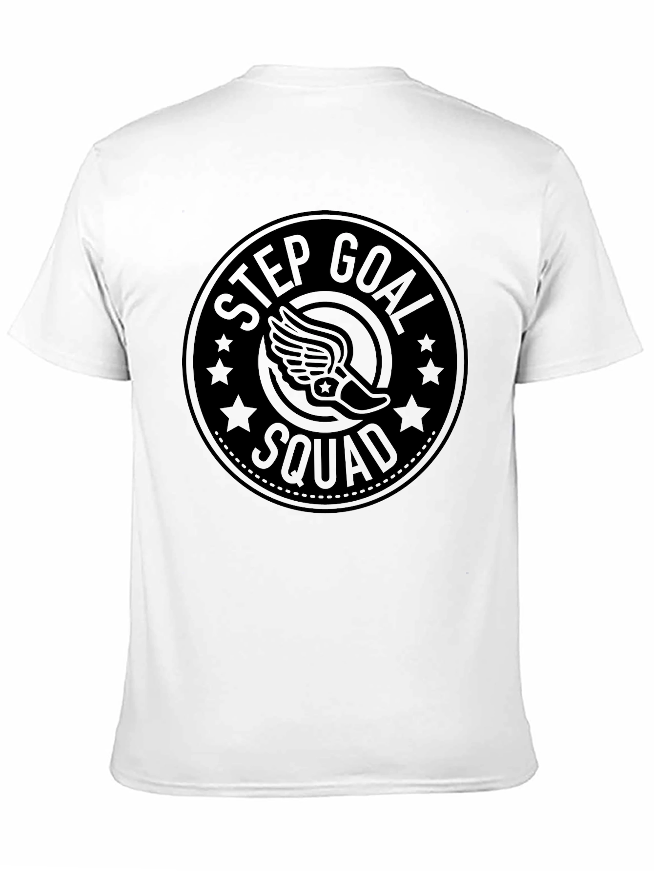 Step Goal Squad Black T-Shirt