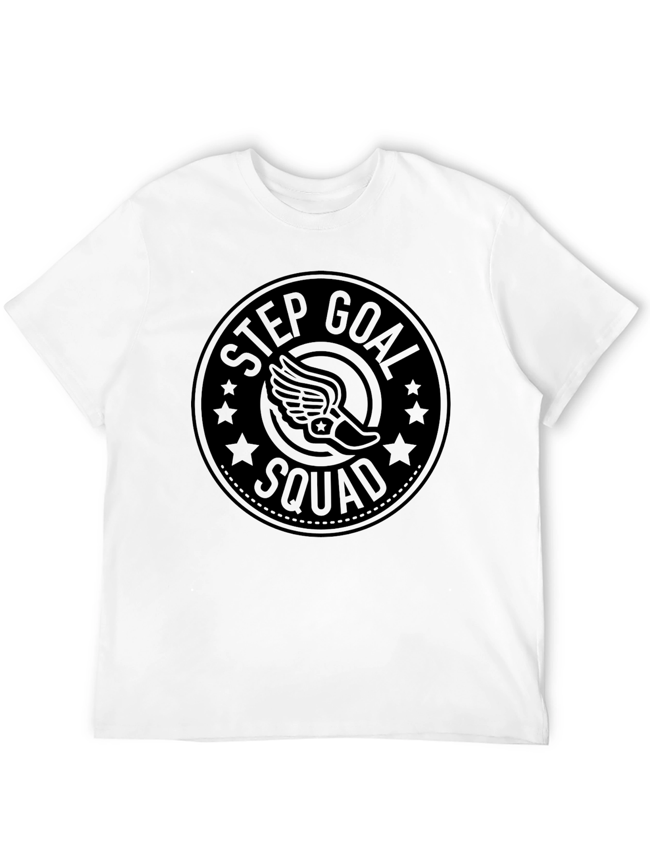 Step Goal Squad Black T-Shirt