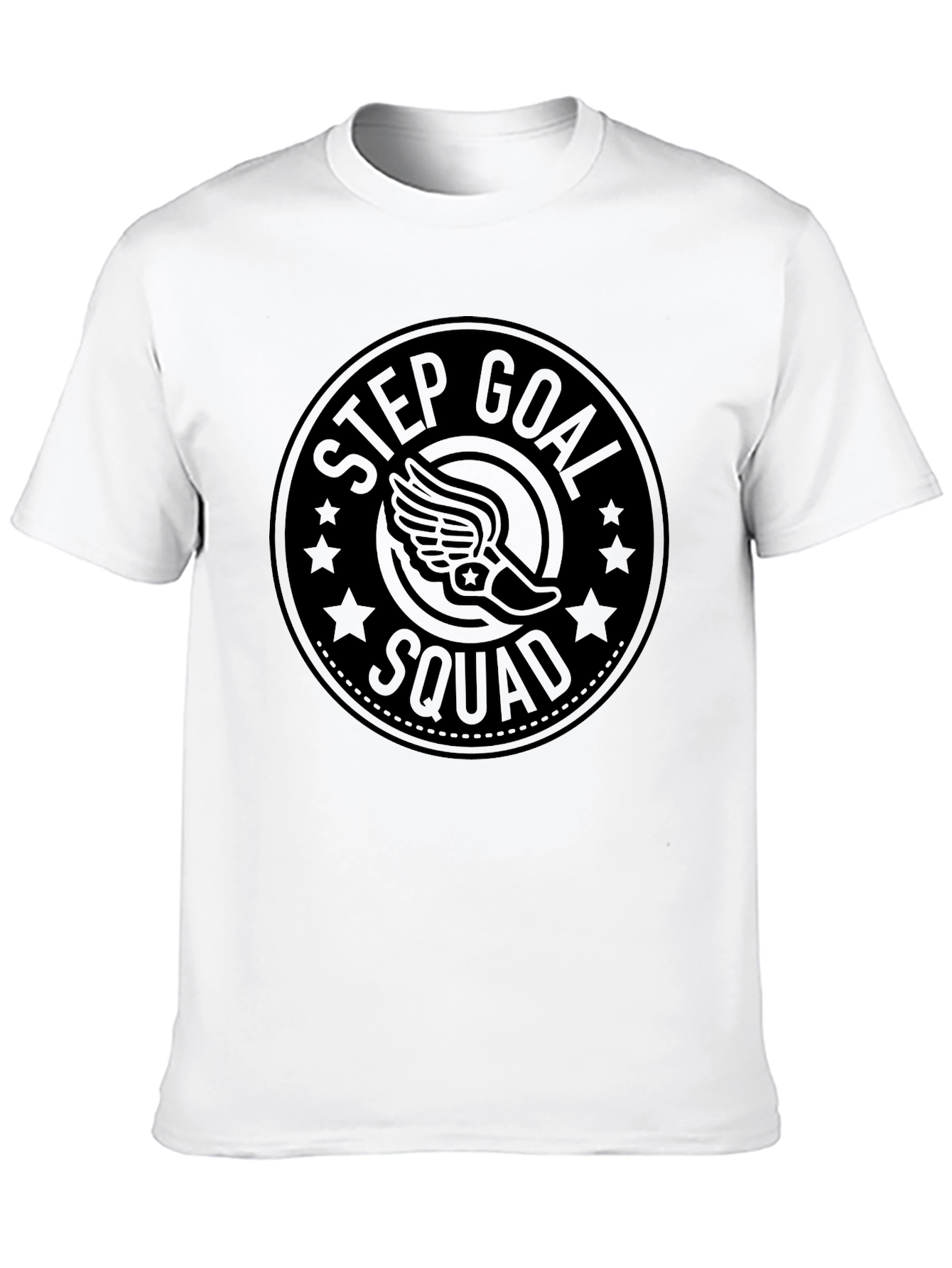 Step Goal Squad Black T-Shirt