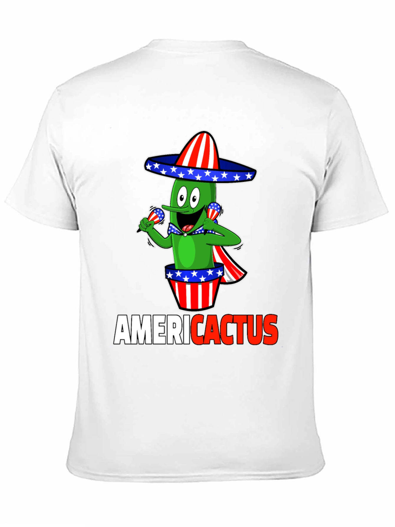 Americactus Patriotic T-Shirt