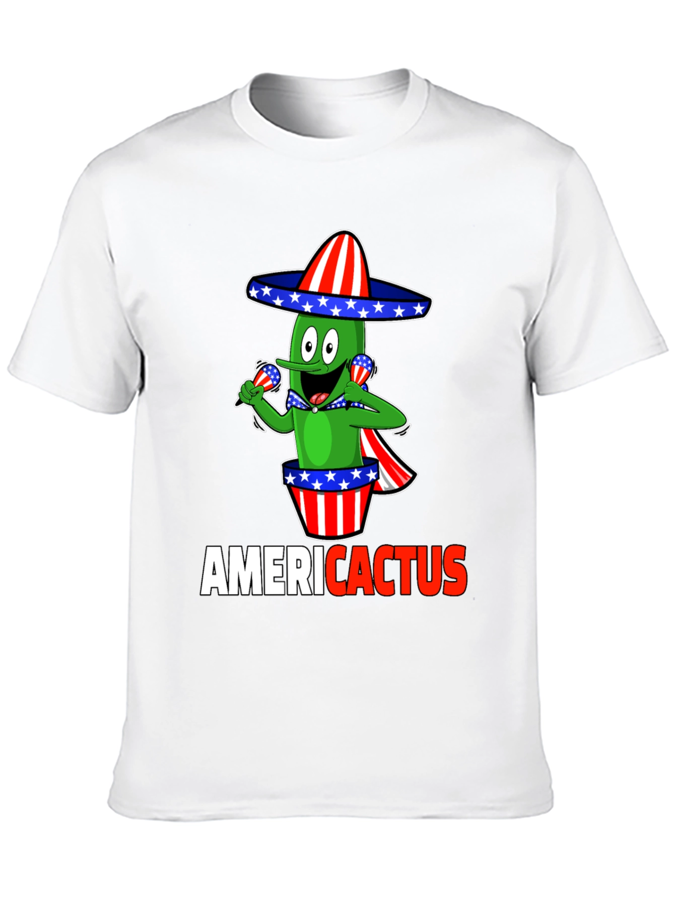 Americactus Patriotic T-Shirt