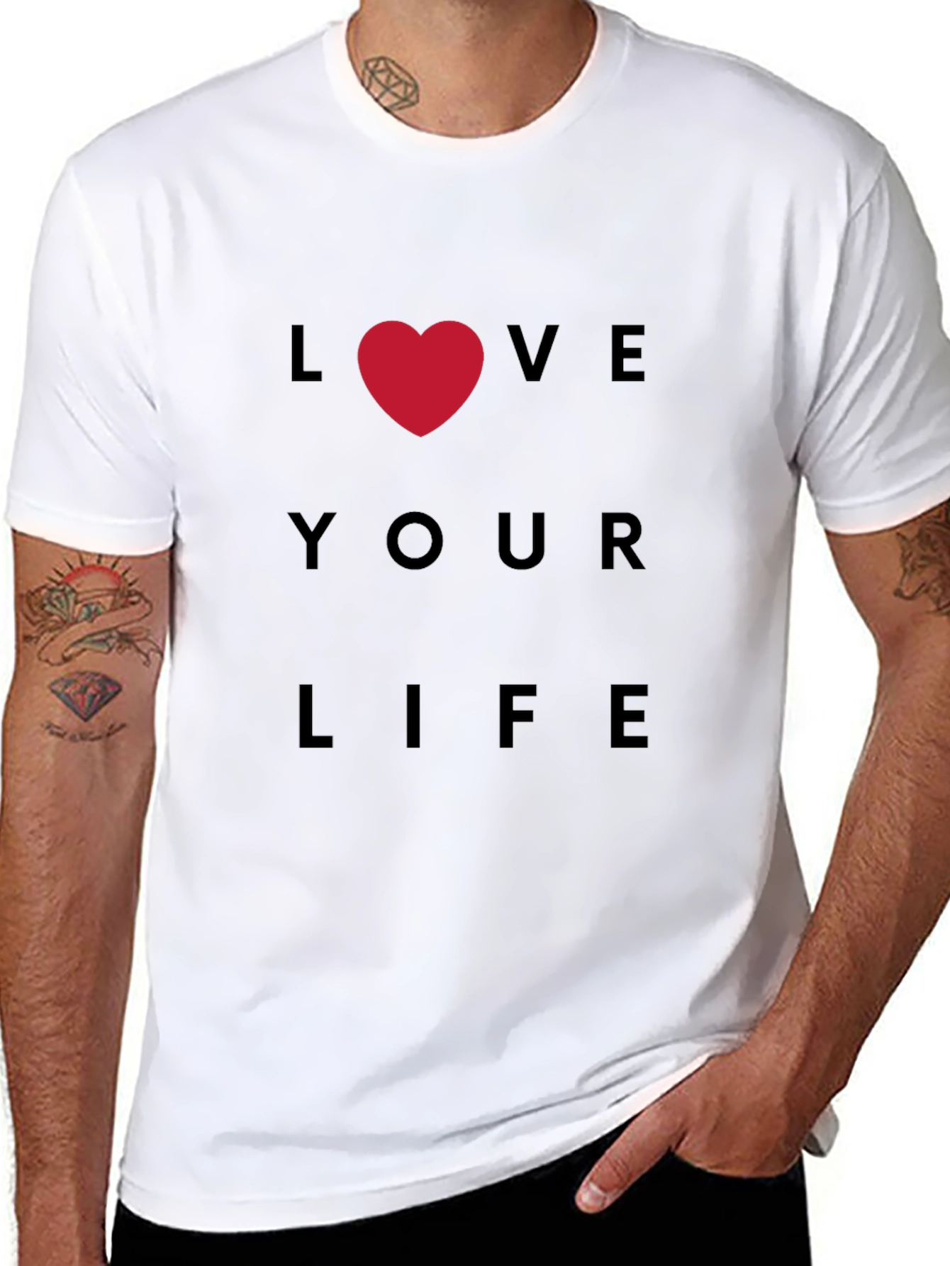 Love Your Life Black T-Shirt