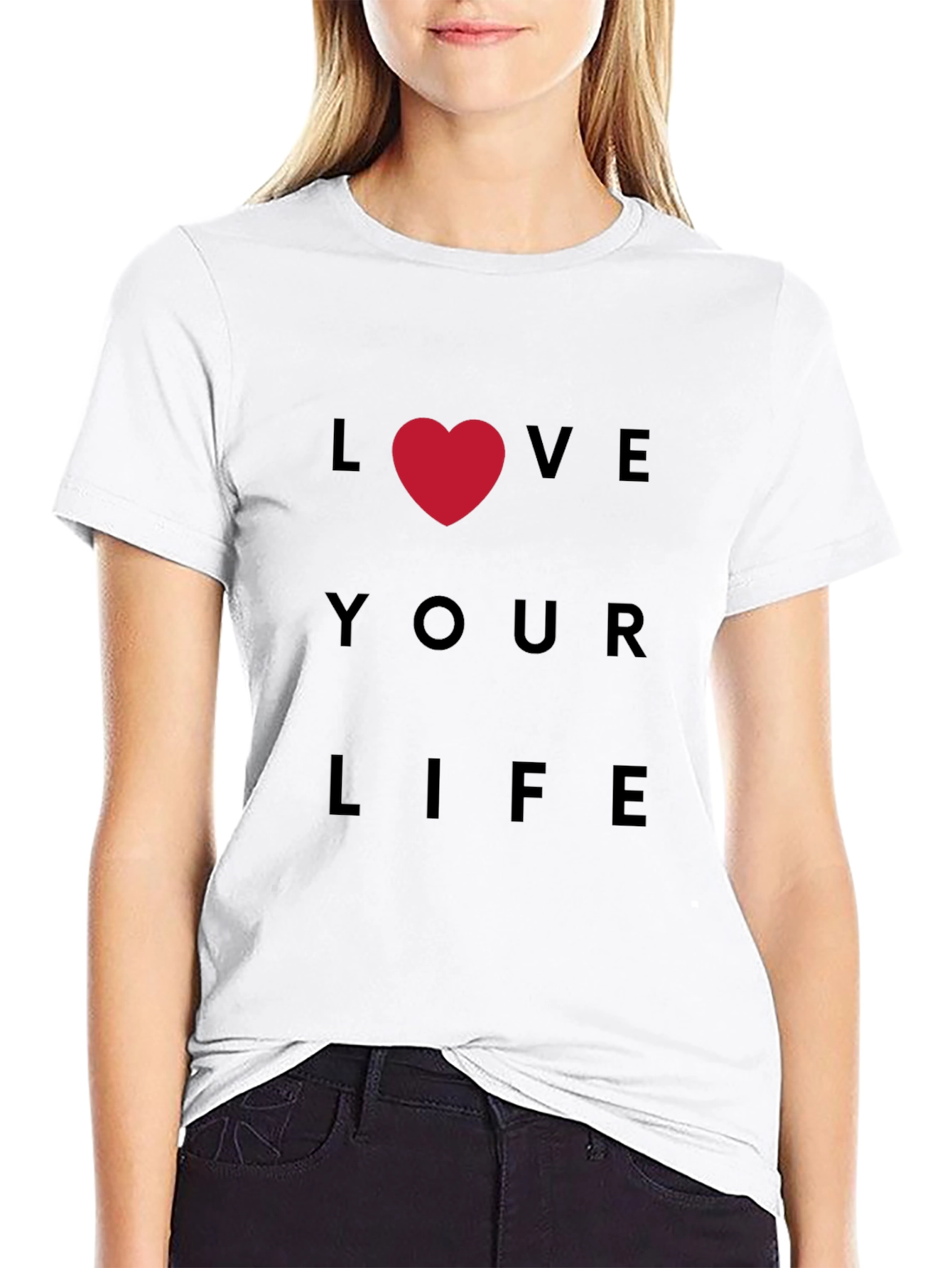Love Your Life Black T-Shirt