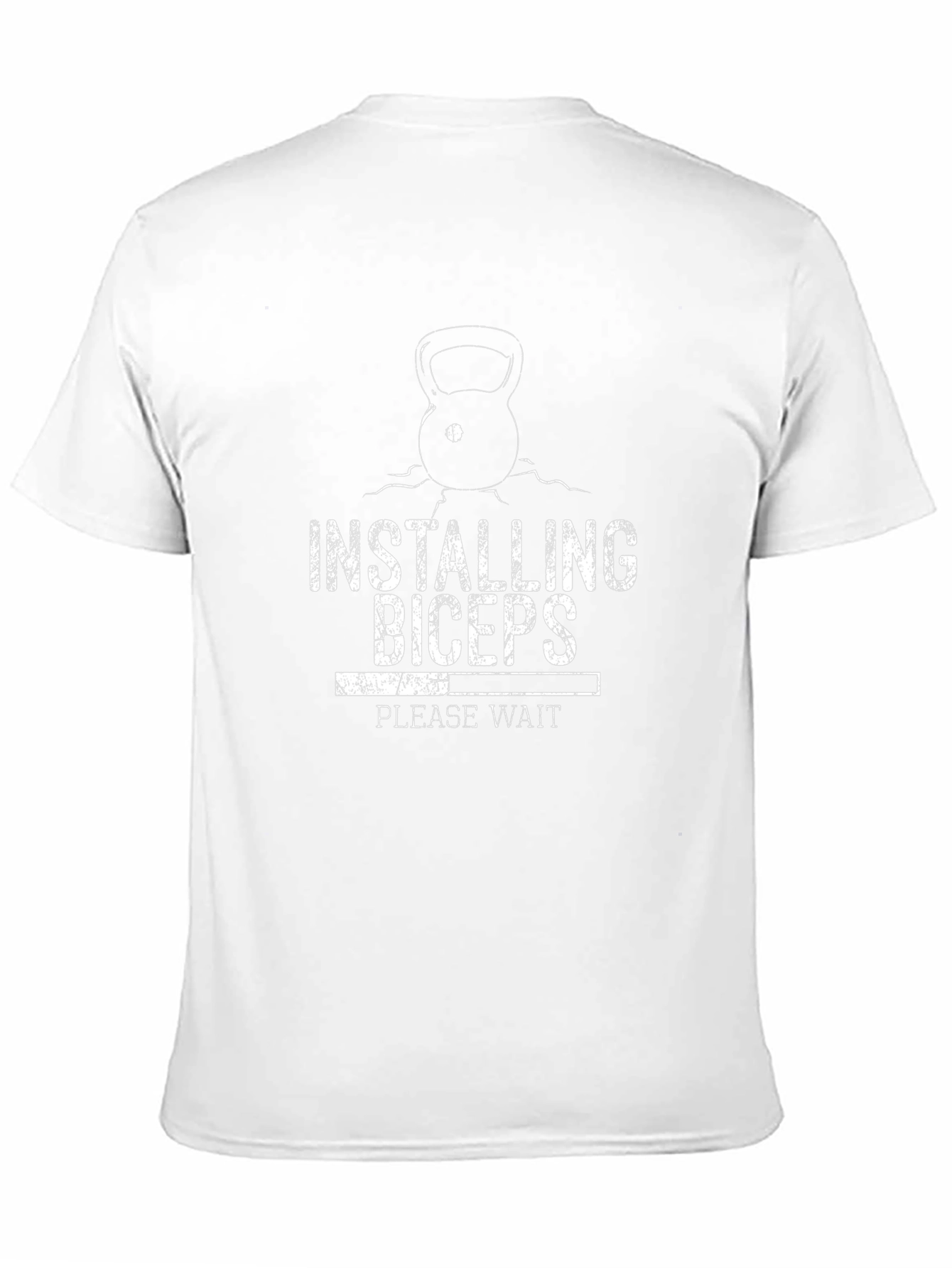 Installing Biceps Graphic Tee - Gym Workout Shirt