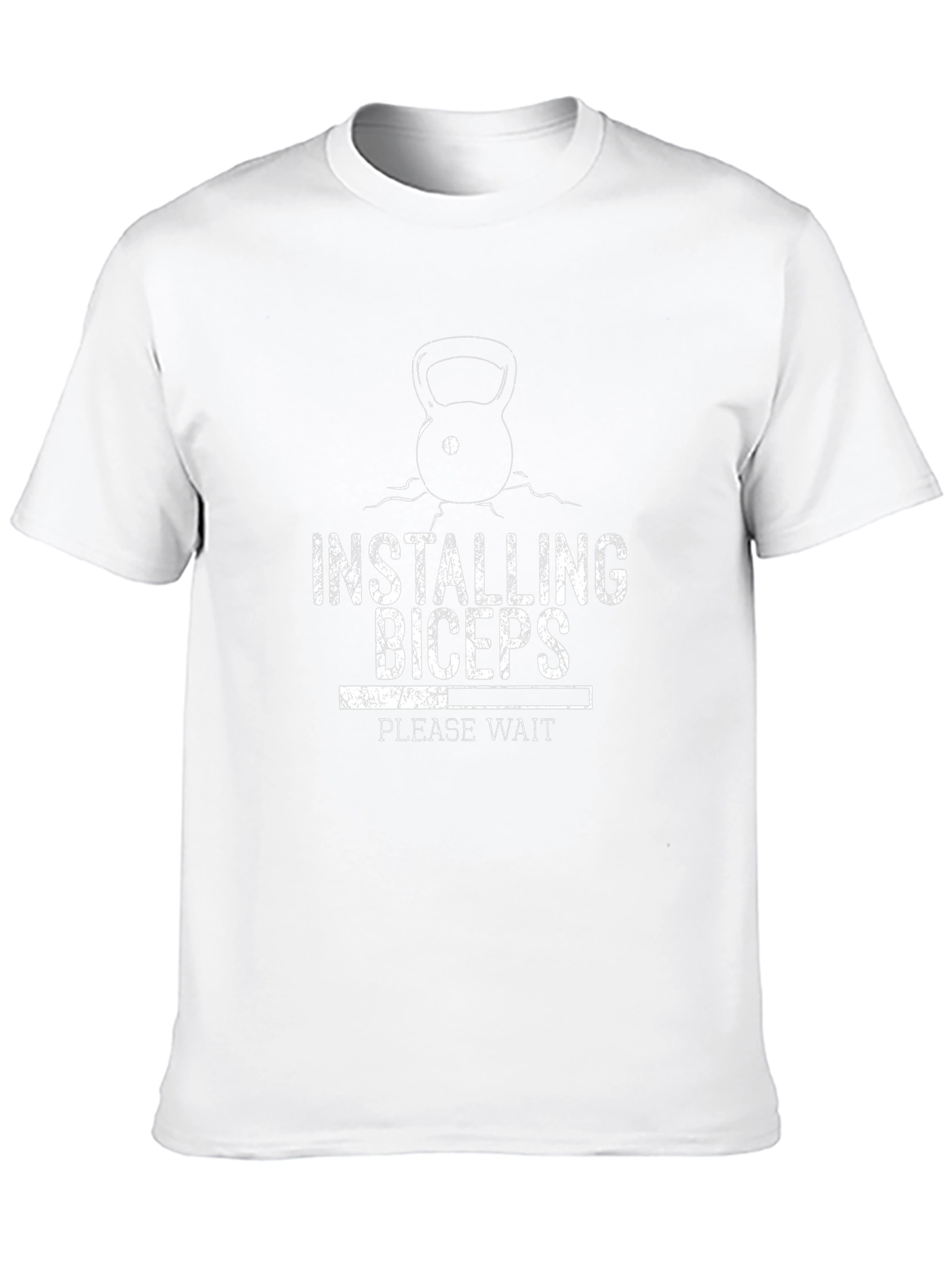 Installing Biceps Graphic Tee - Gym Workout Shirt