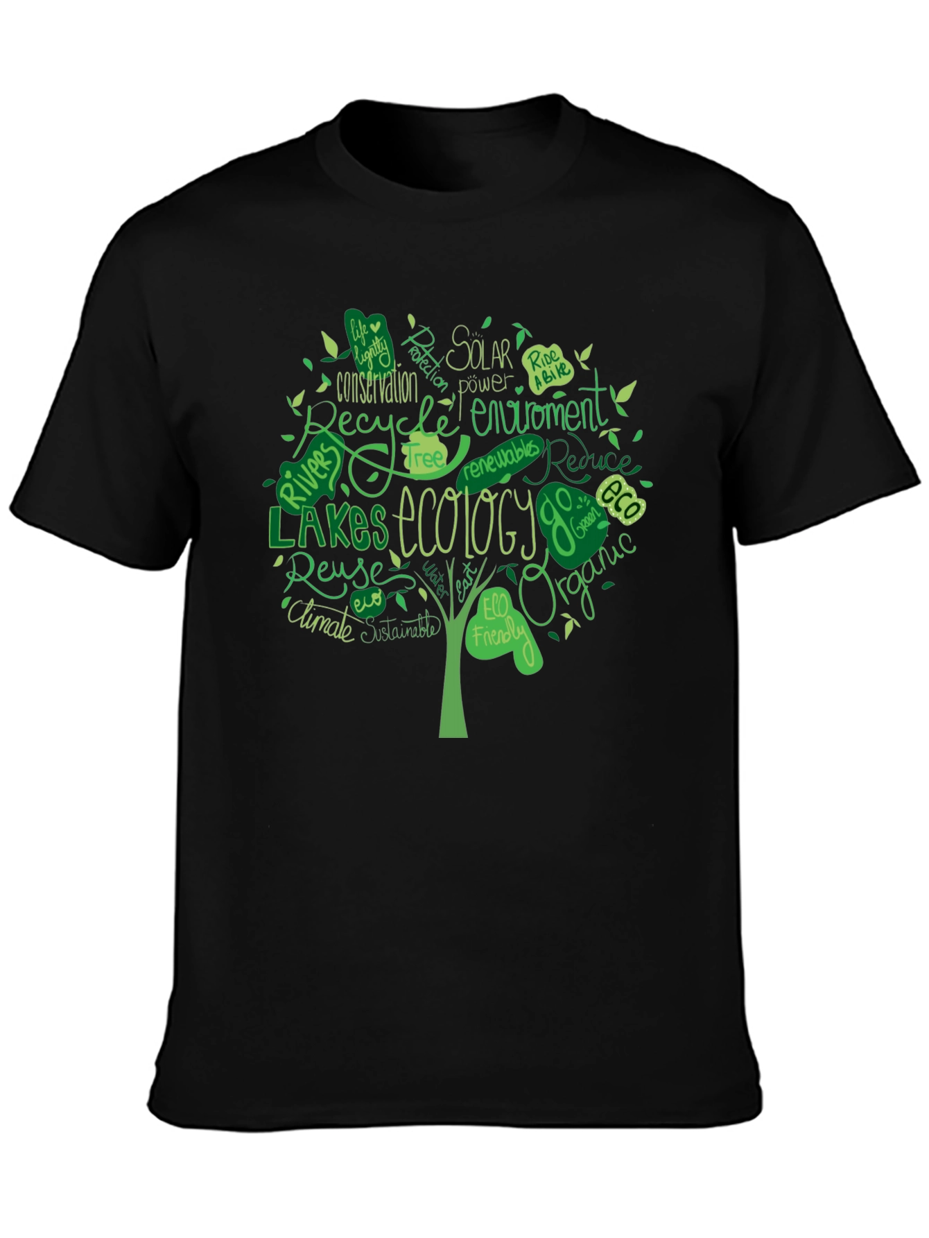 Eco-Friendly Ecology Tree T-Shirt