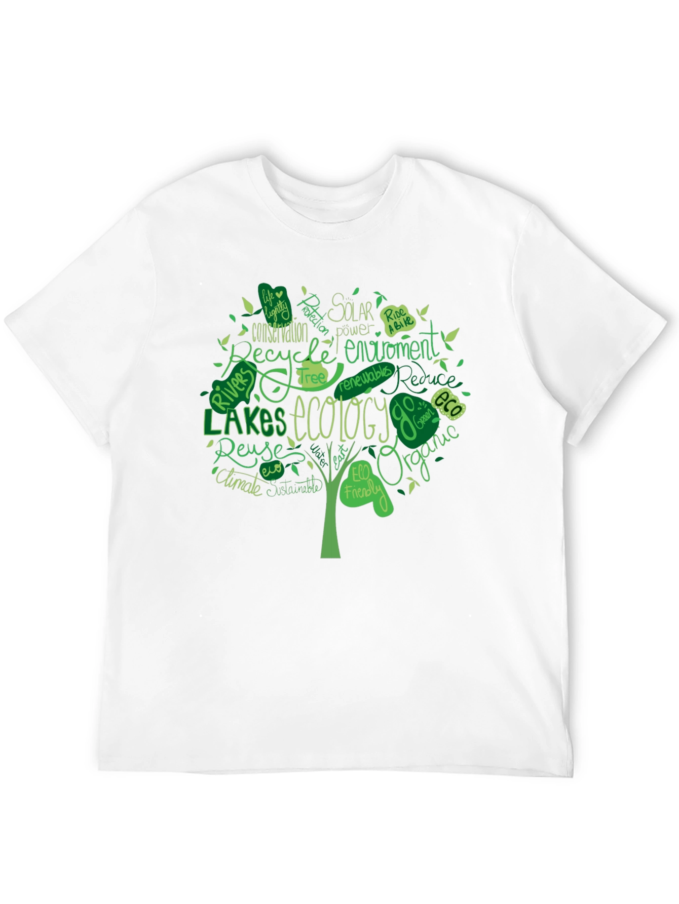 Eco-Friendly Ecology Tree T-Shirt