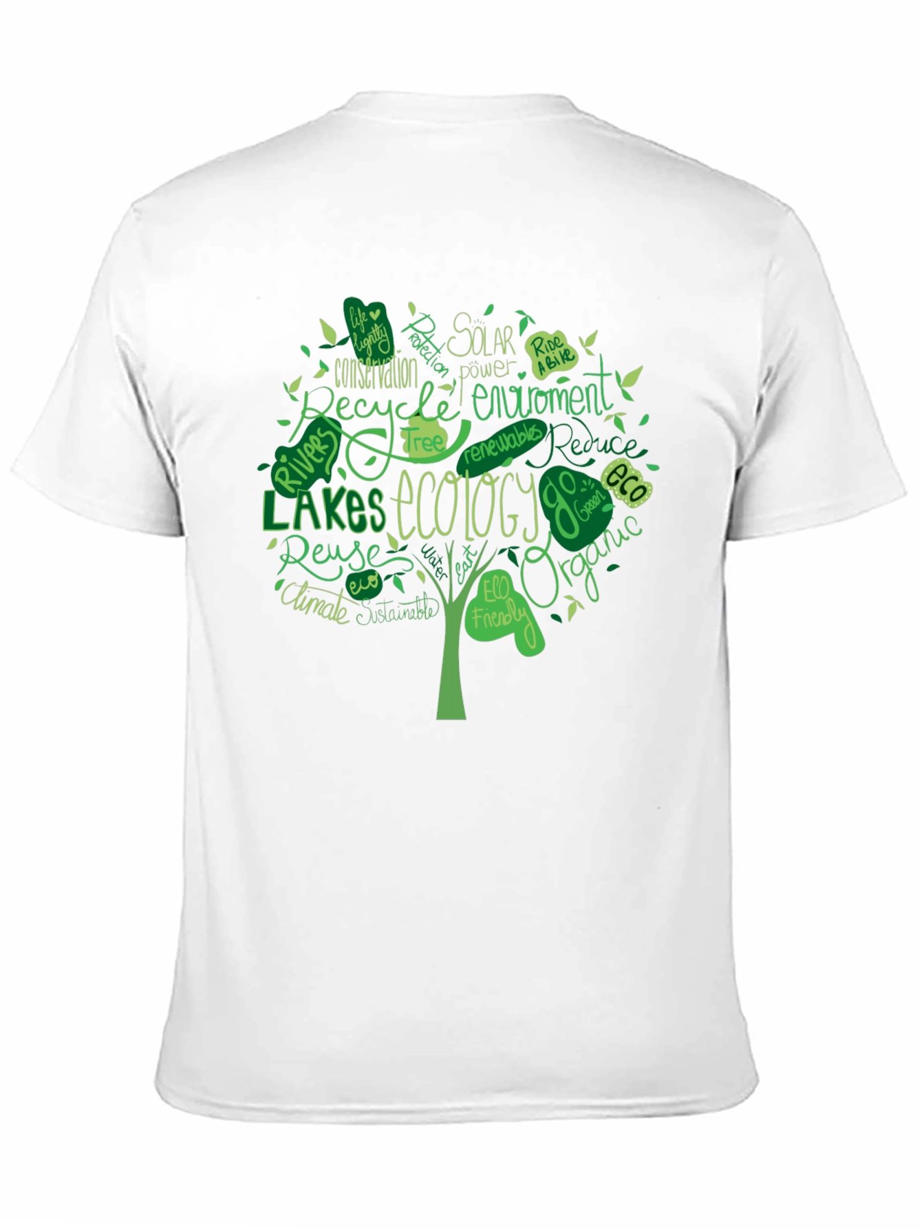 Eco-Friendly Ecology Tree T-Shirt