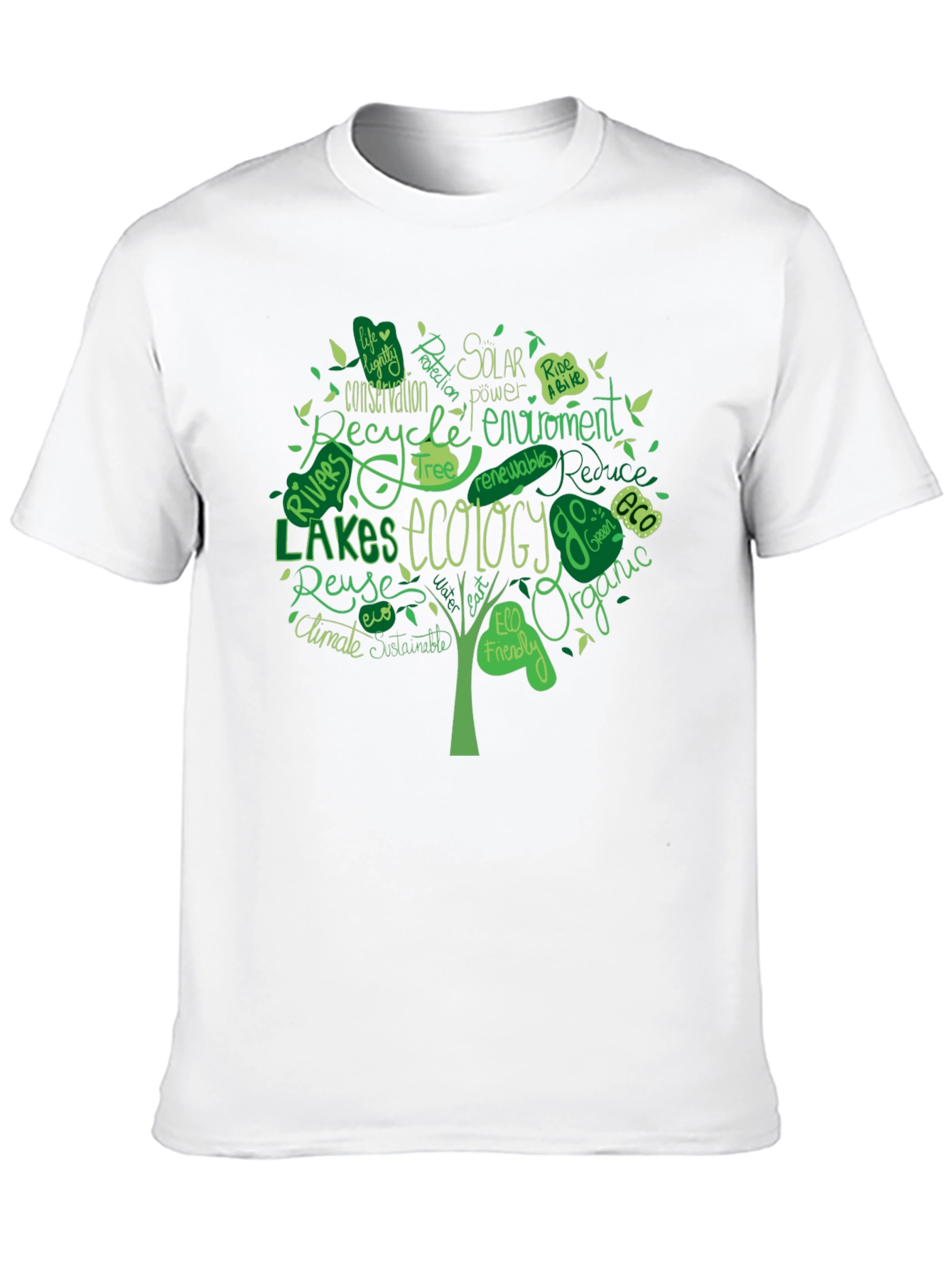 Eco-Friendly Ecology Tree T-Shirt