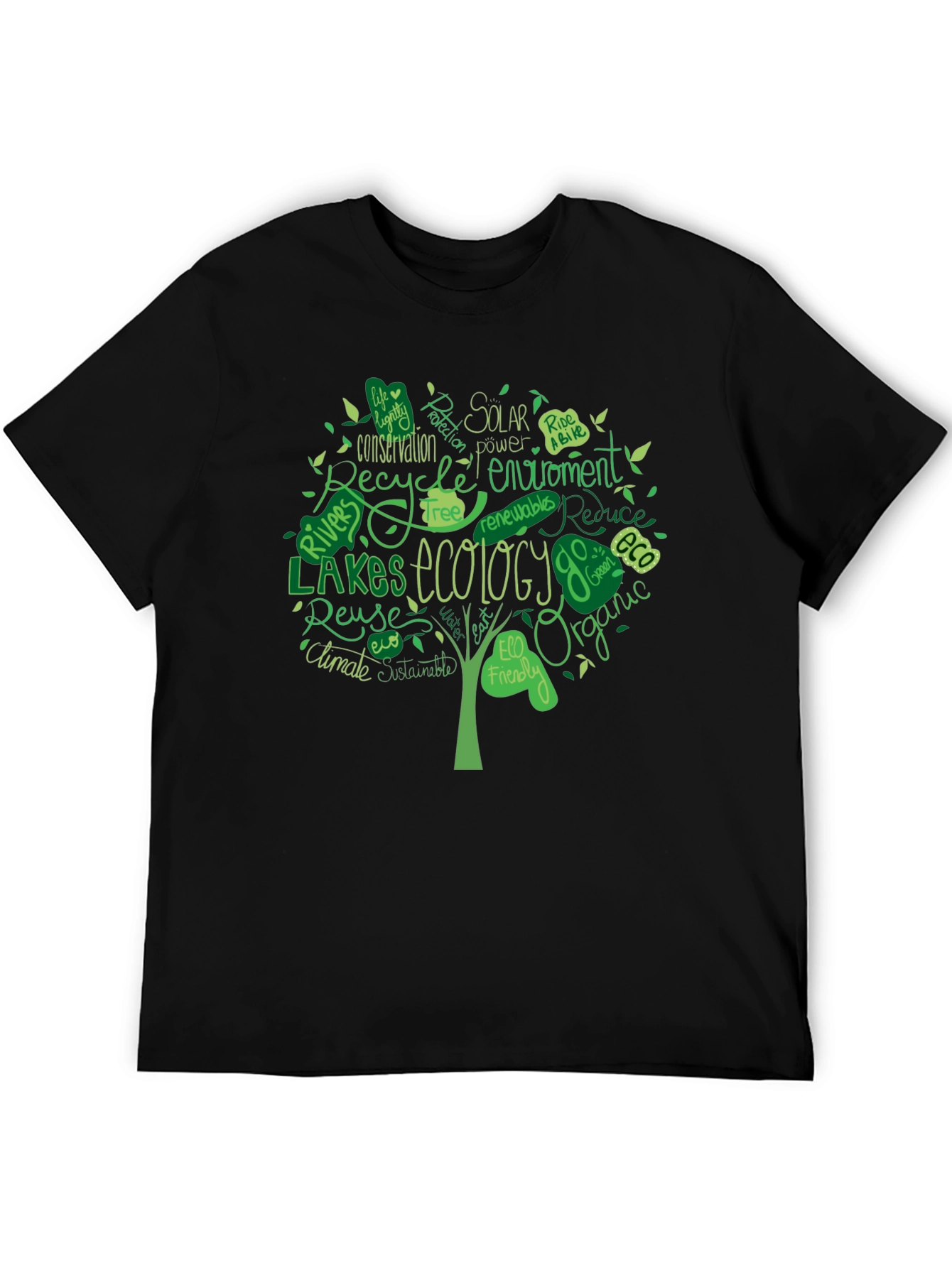 Eco-Friendly Ecology Tree T-Shirt
