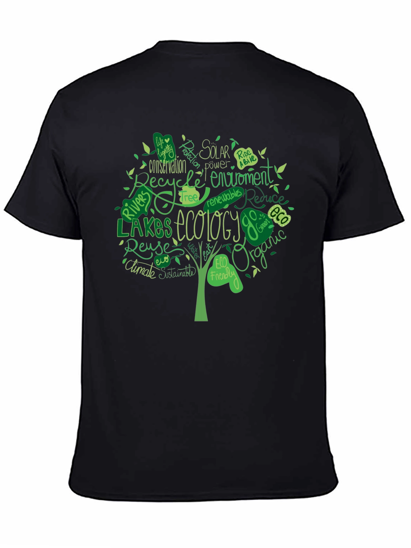 Eco-Friendly Ecology Tree T-Shirt