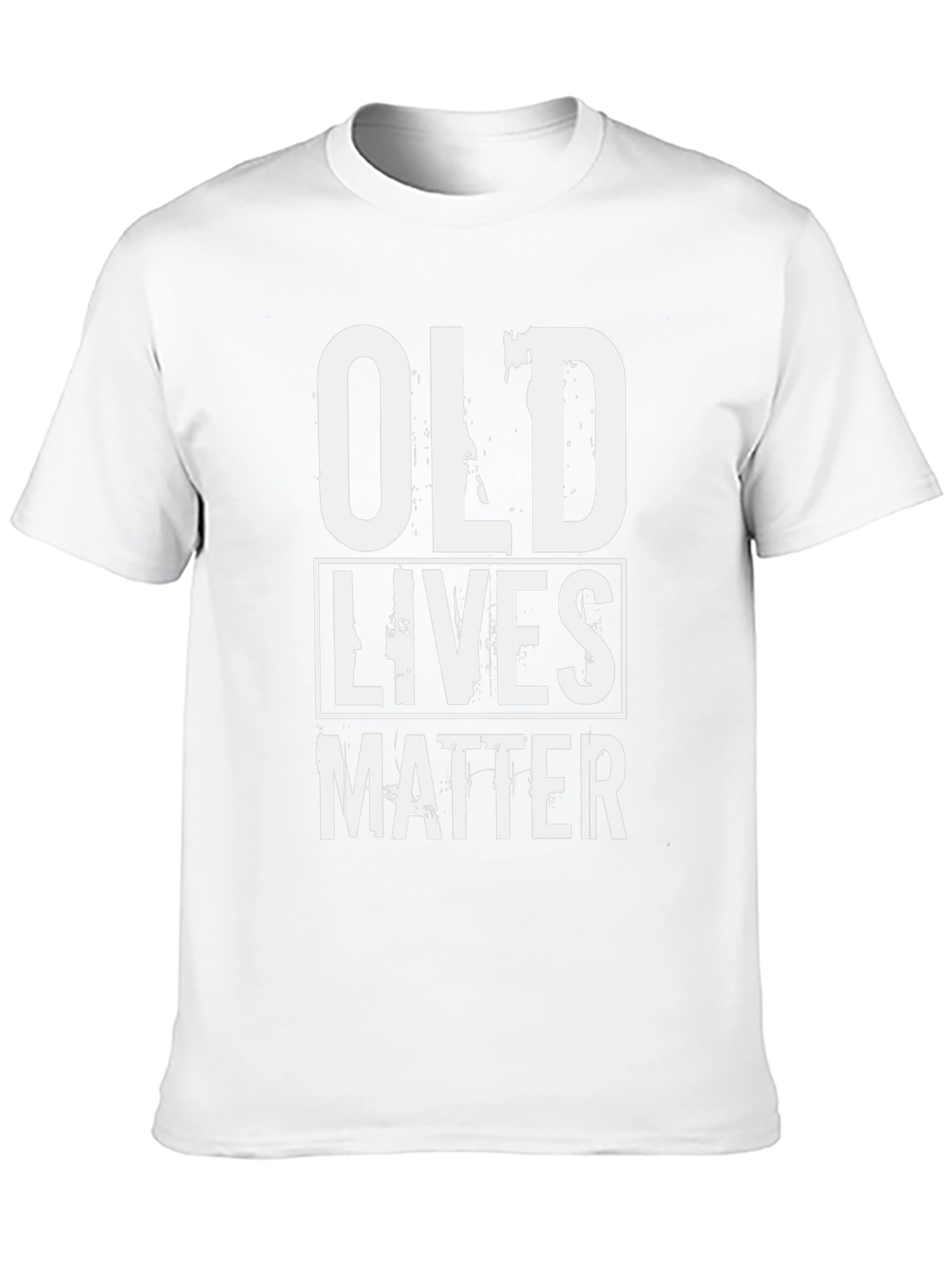 Old Lives Matter Novelty Graphic T-Shirt
