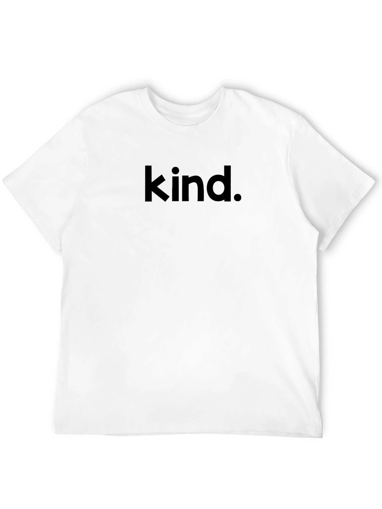 Kind T-Shirt - Black Minimalist Design