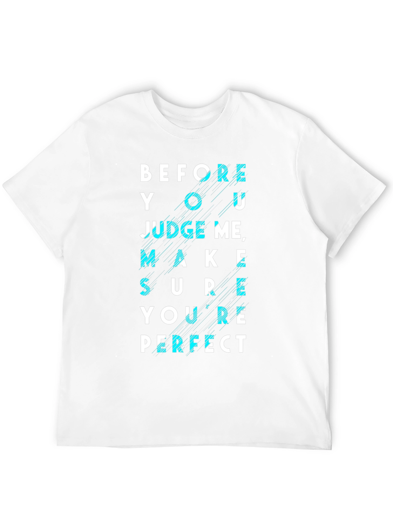 Before You Judge Me Graphic Tee - Black