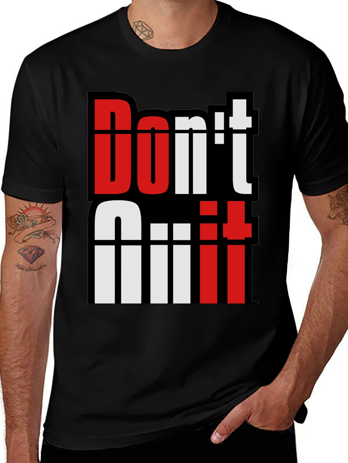 Motivational Dont Quit T-Shirt