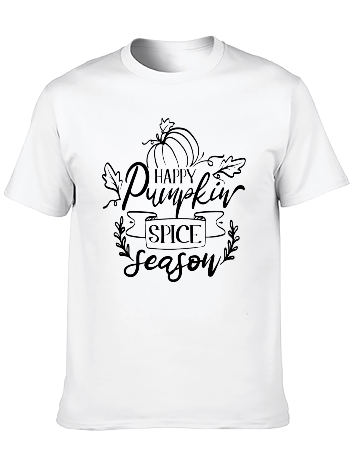 Happy Pumpkin Spice Season Graphic T-Shirt